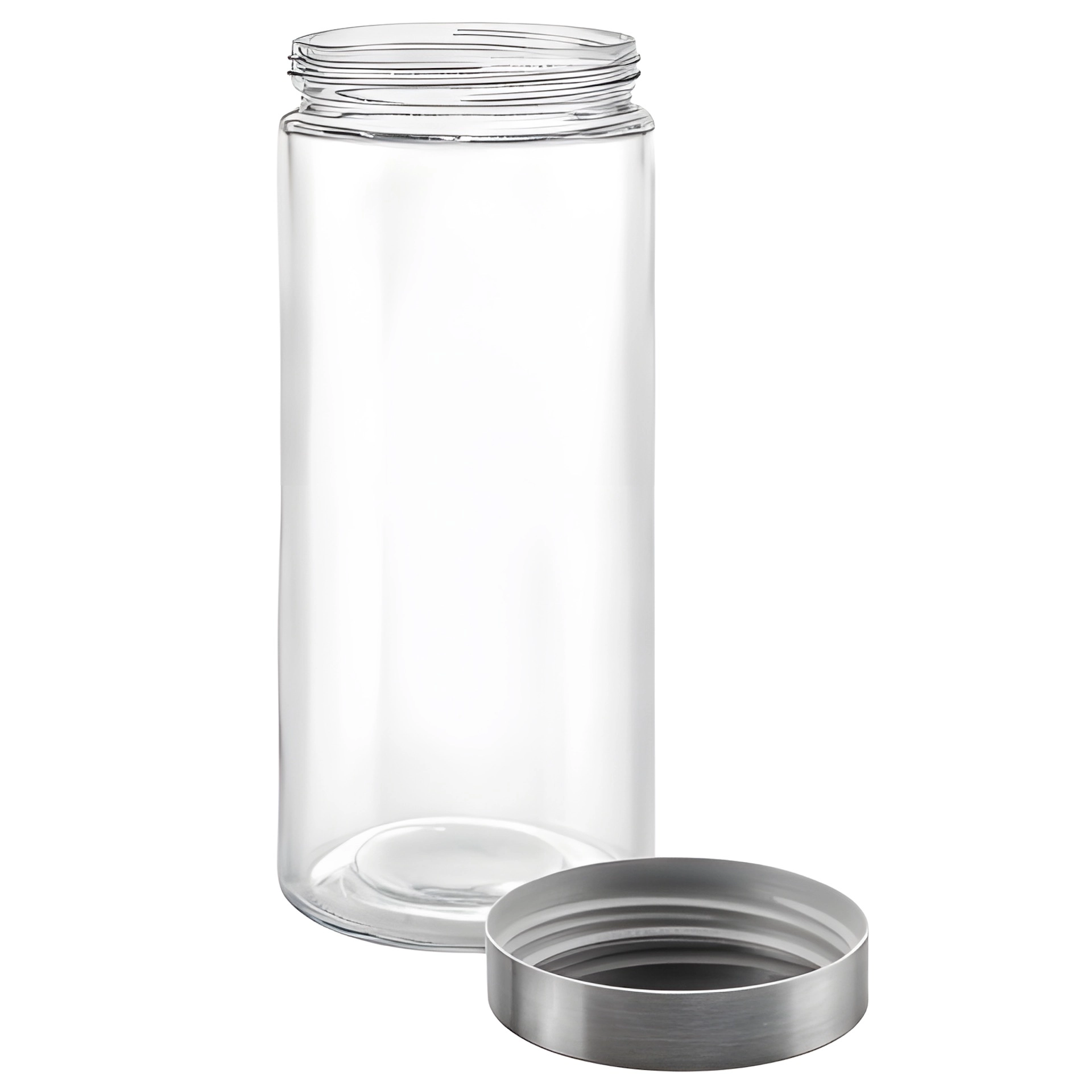 Vorratsglas 'Nobilis' 2200 ml mit Edelstahlverschluss