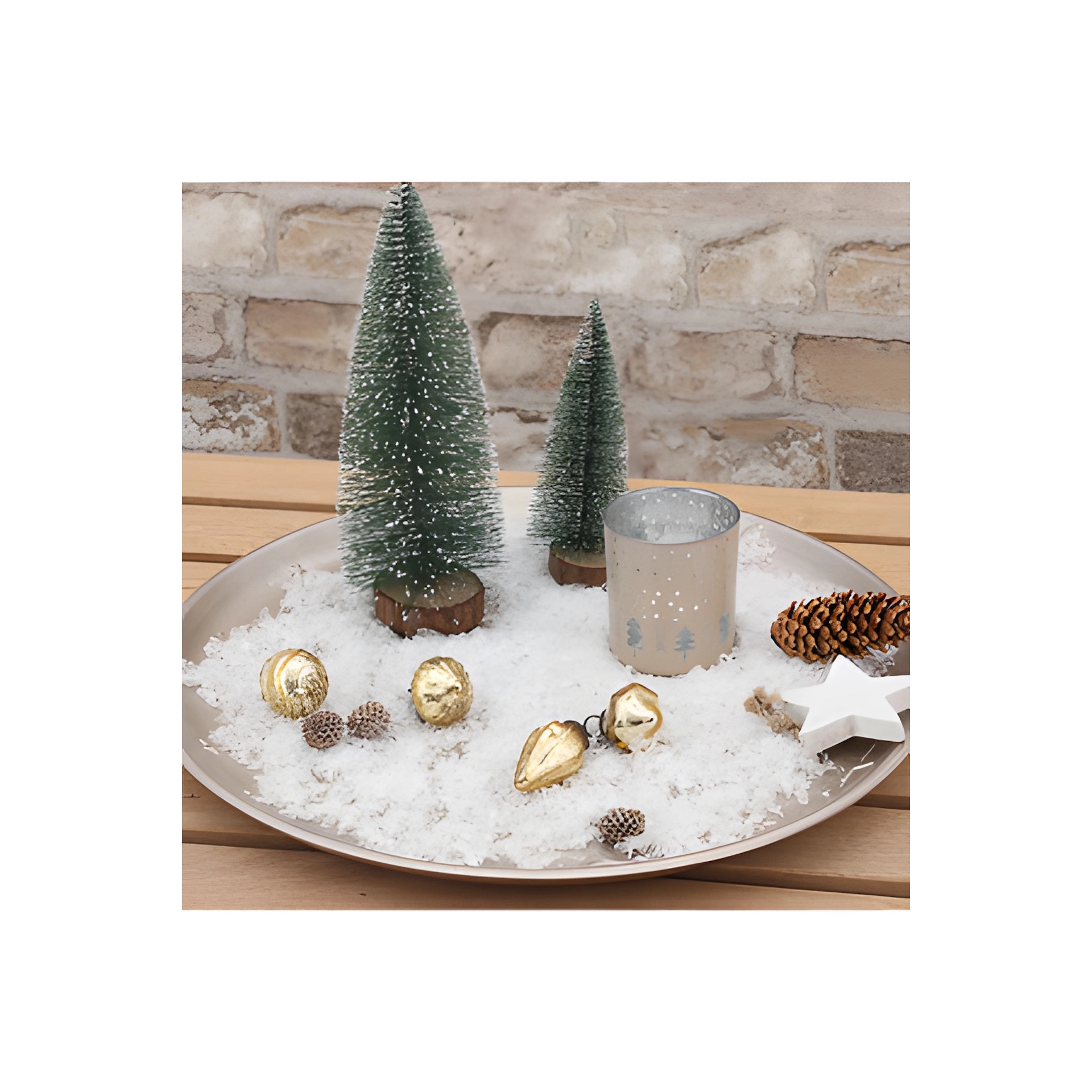 Deko-Schnee 'Streuschnee' aus Kunststoff, 100 g