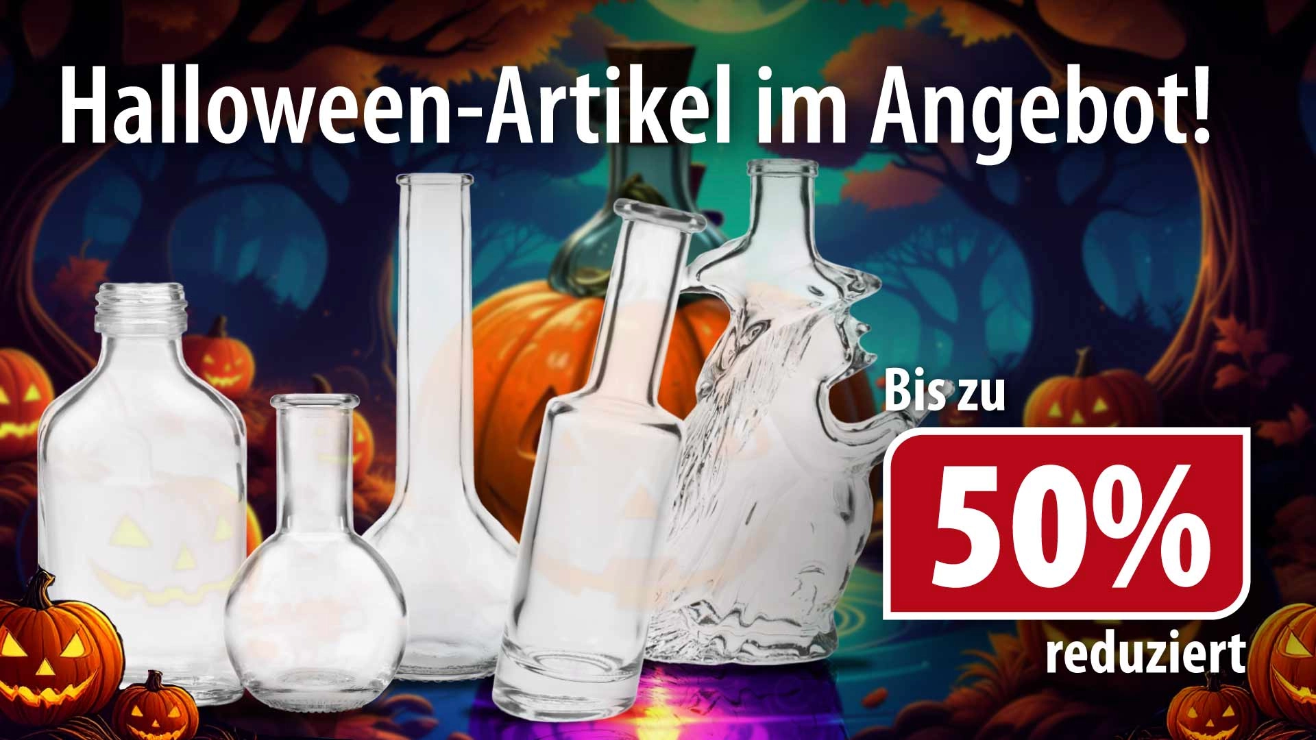 Halloween-Kategorie mit tollen Rabatten