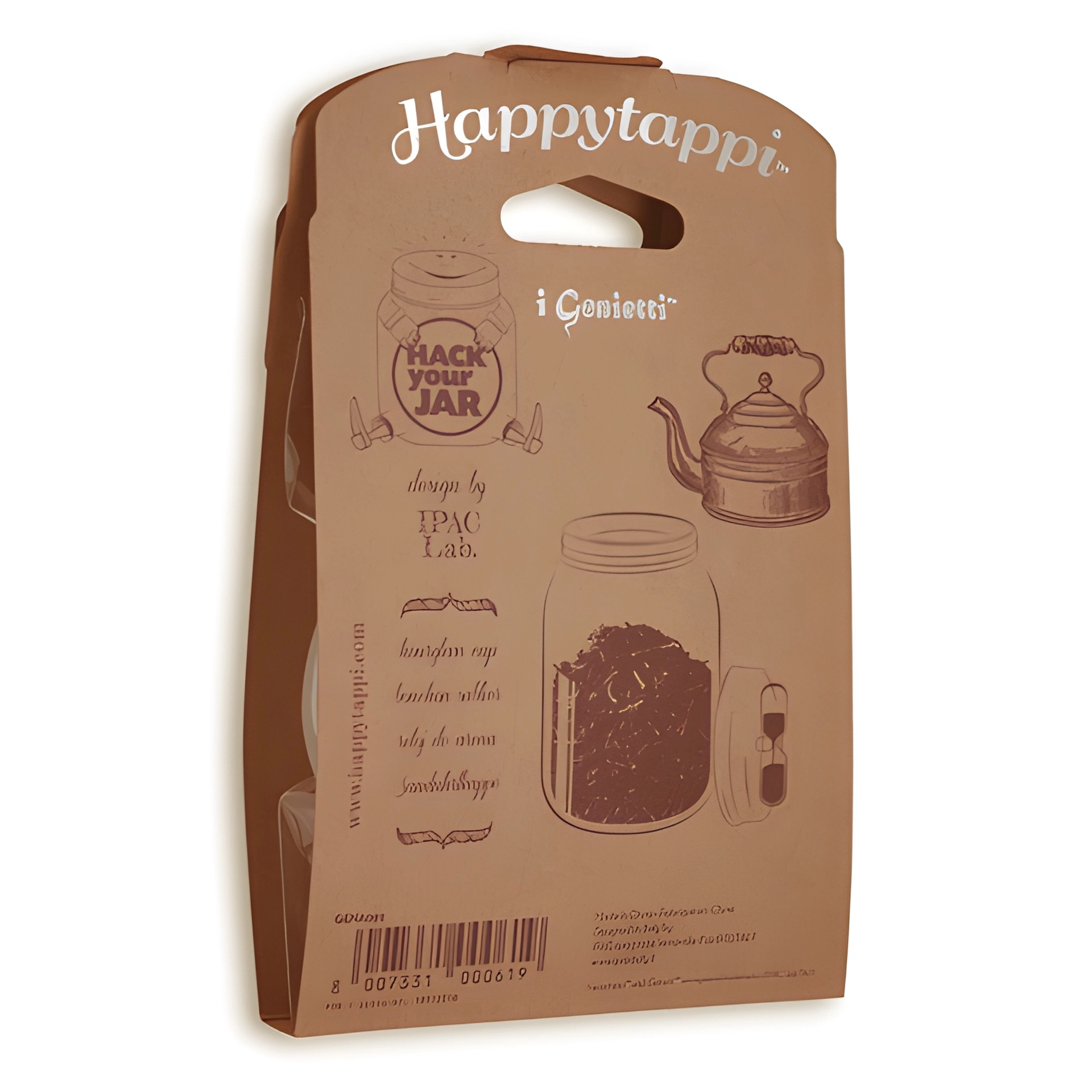 HappyTappi CT 70 mit 3-Minuten-Sanduhr