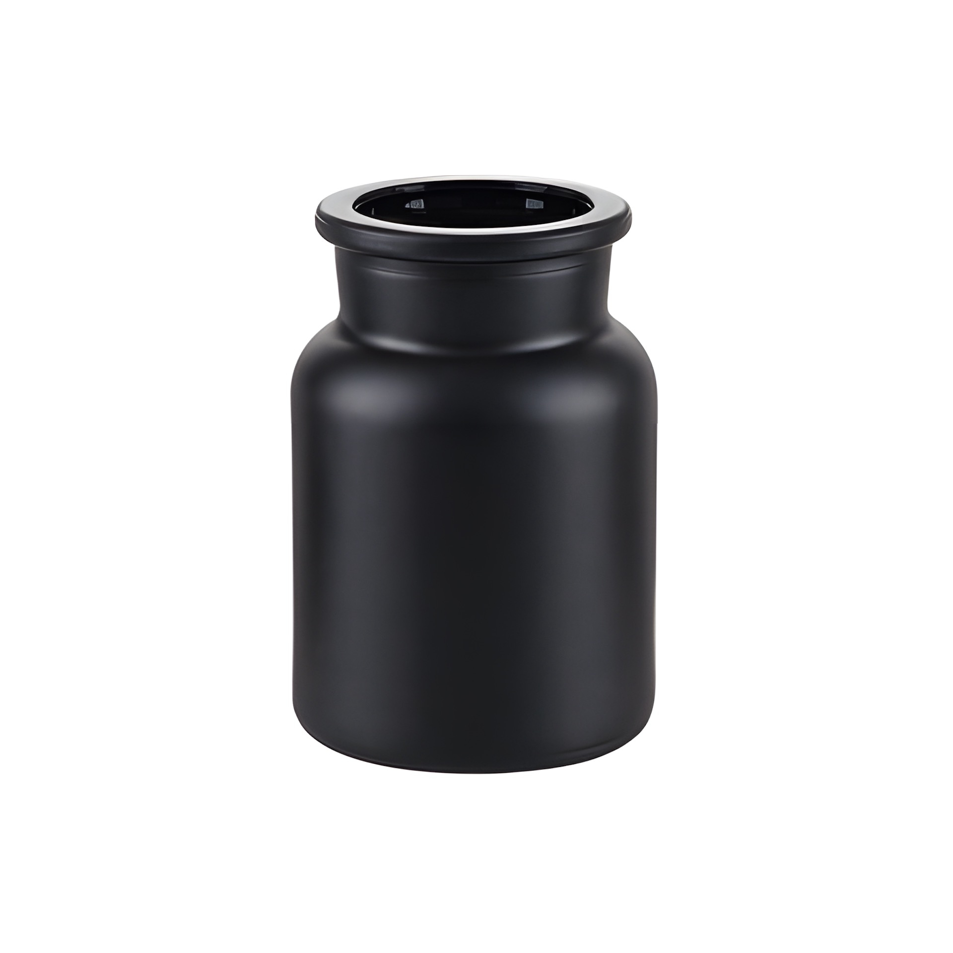 Korkenglas 150 ml schwarz matt beschichtet