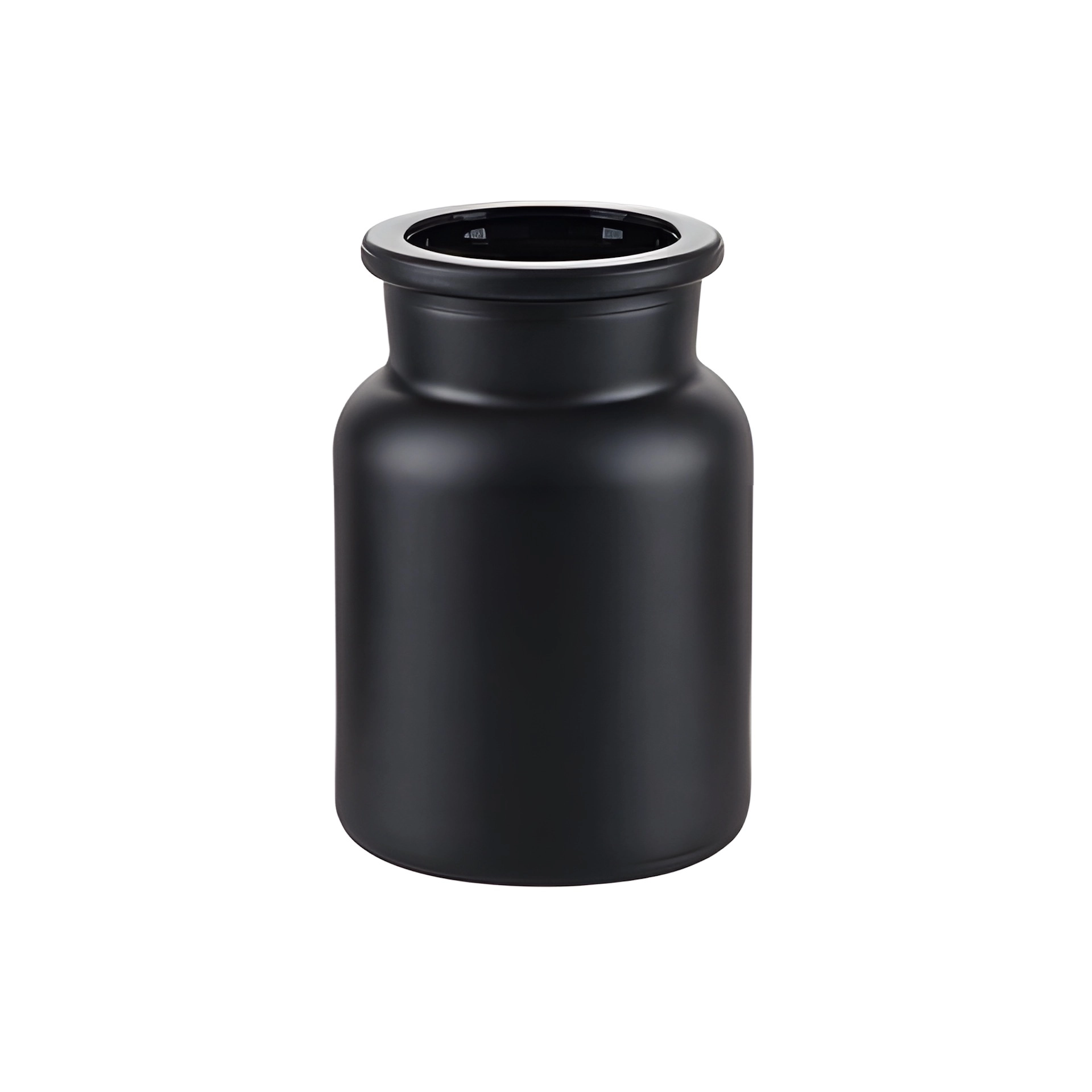 Korkenglas 150 ml schwarz matt beschichtet