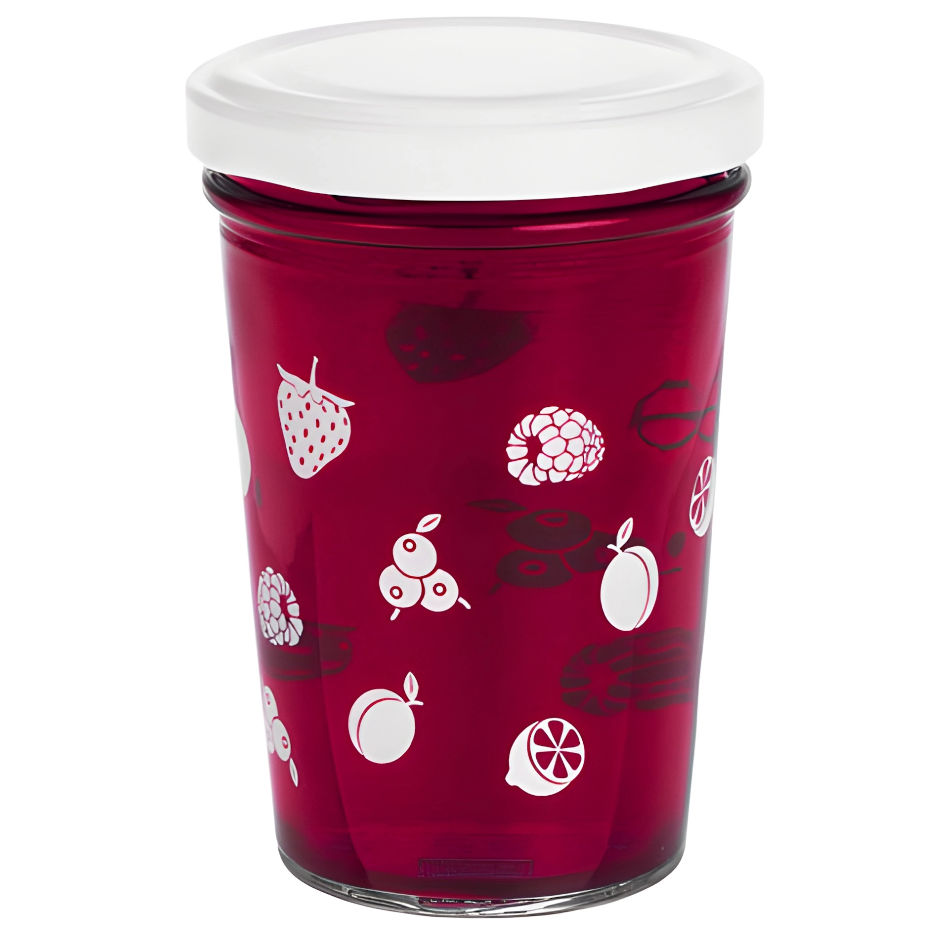 Becherglas 150 ml TO 66 'Obst weiß'
