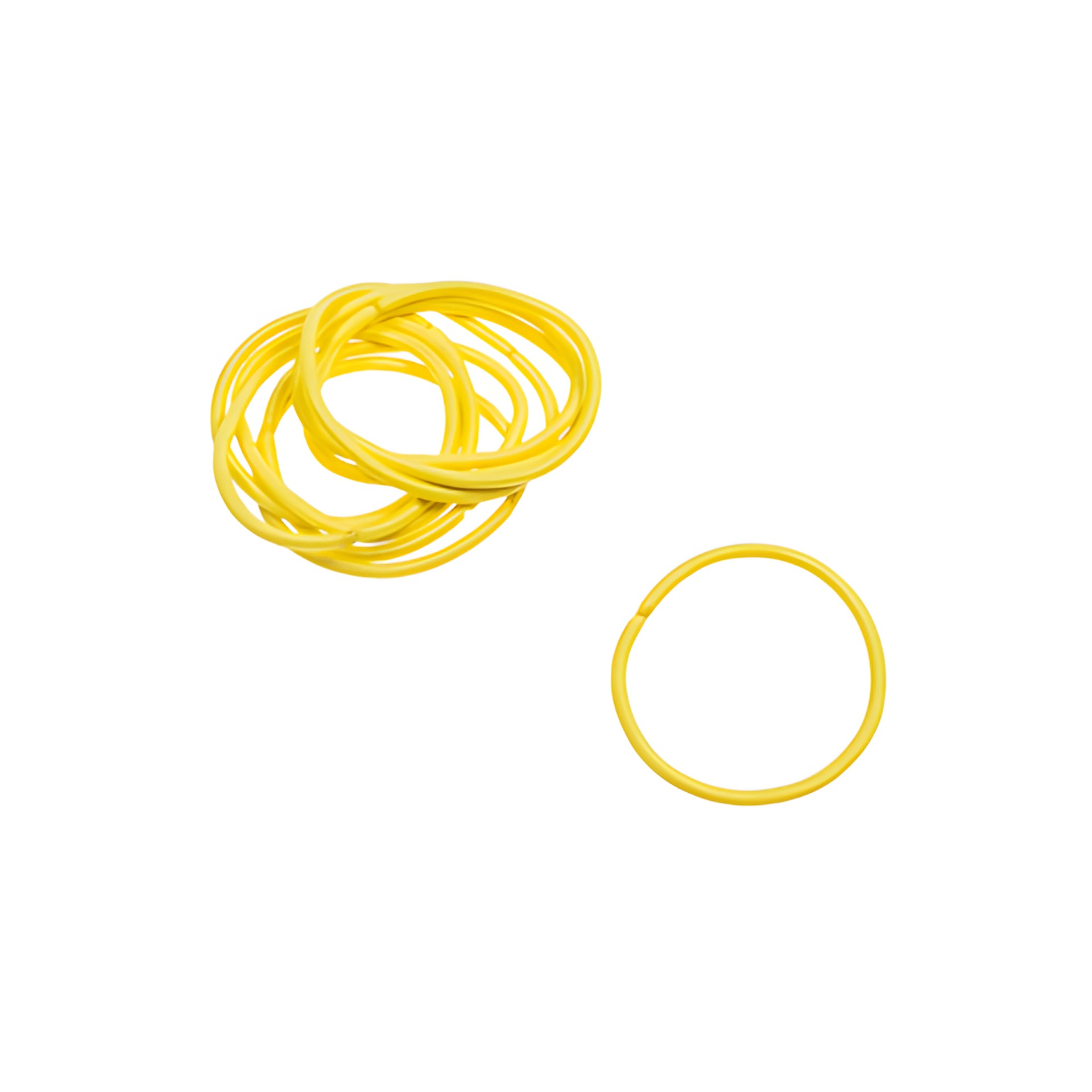 Elastische Schlaufen 40 mm, gelb, 10 Stück