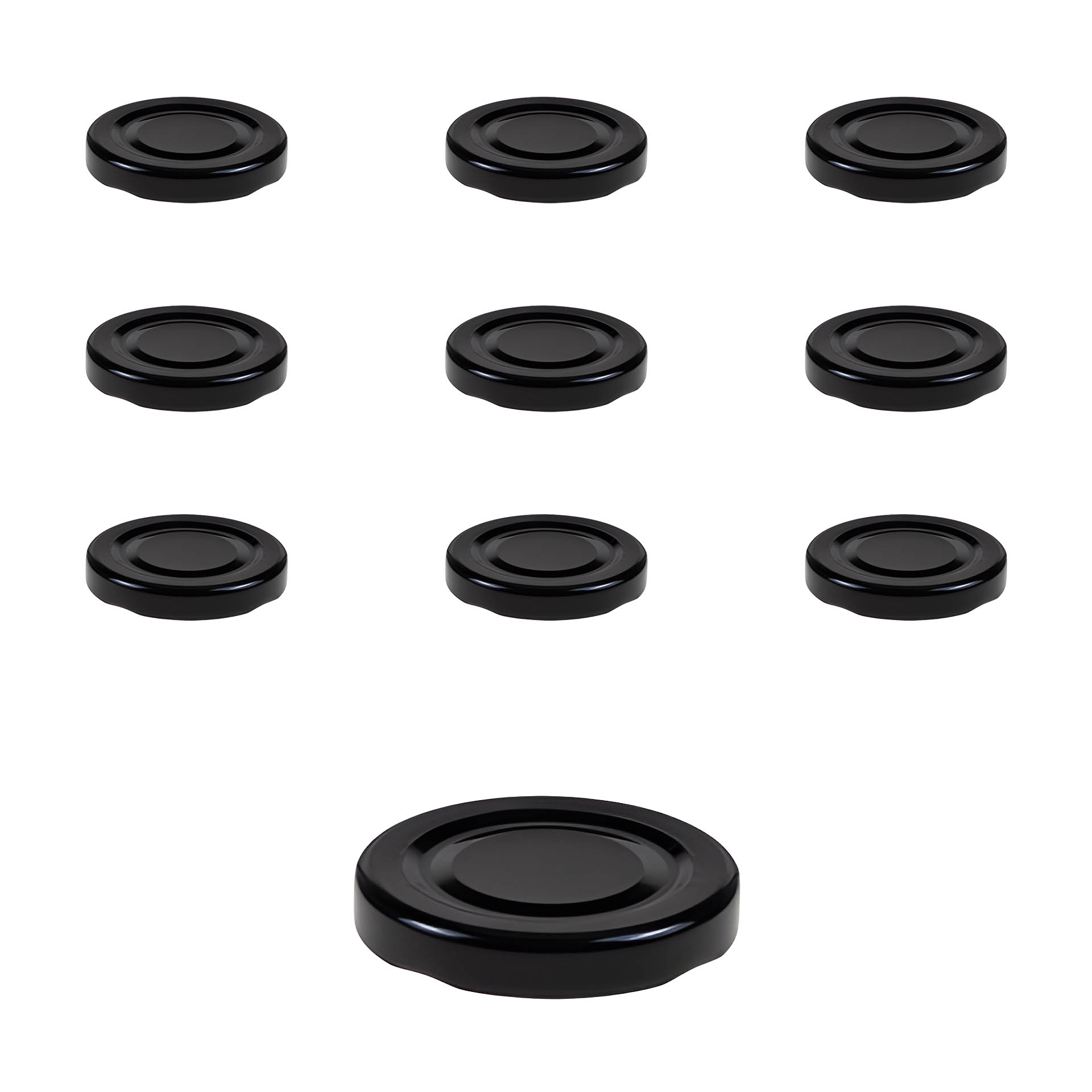 TO  48 schwarz past., 10 Stück
