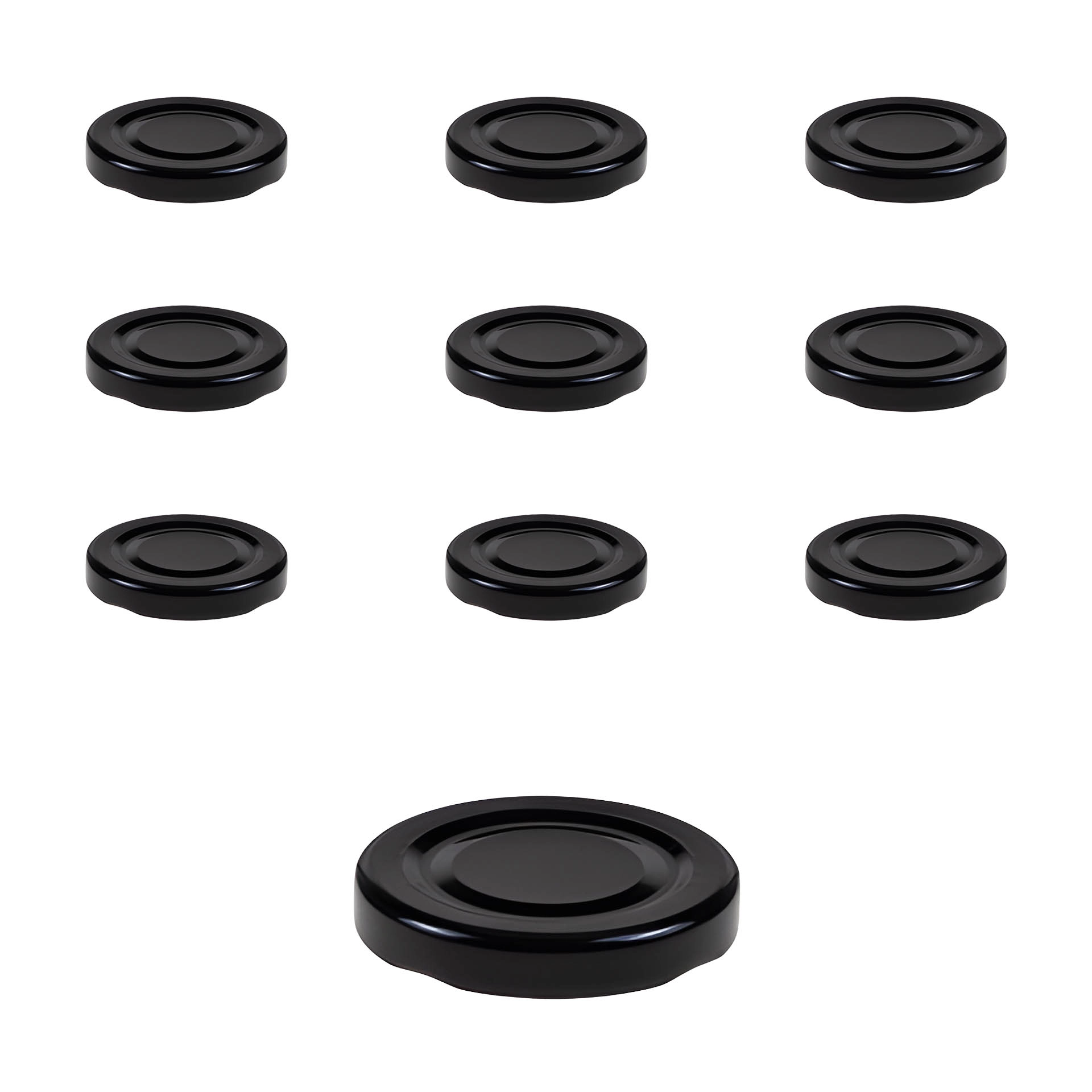 TO  48 schwarz past., 10 Stück