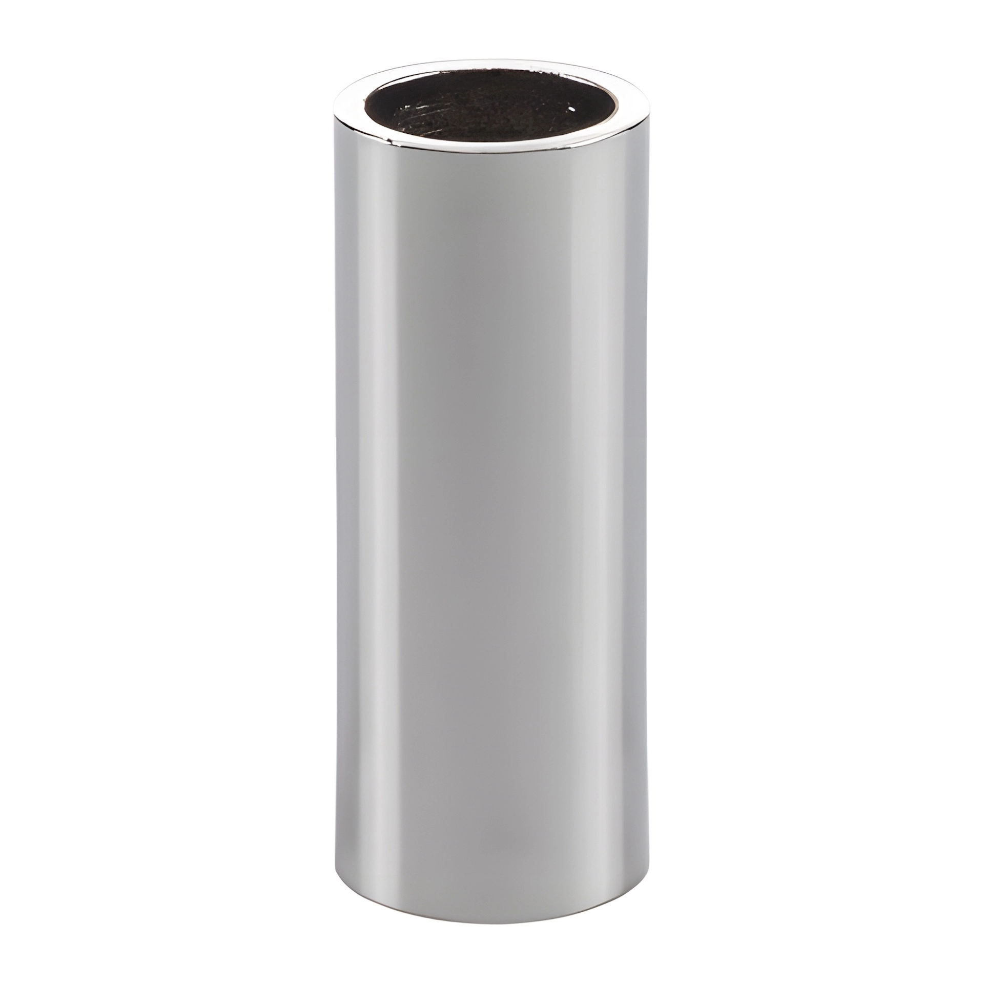Magnet-Kerzenhalter 7,5 cm, silber