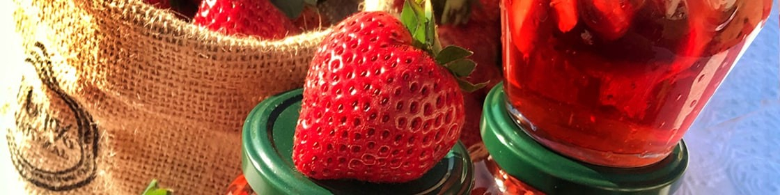 Herzhafte Erdbeeren