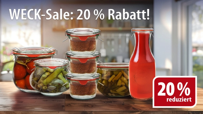 WECK-Sale 20 %