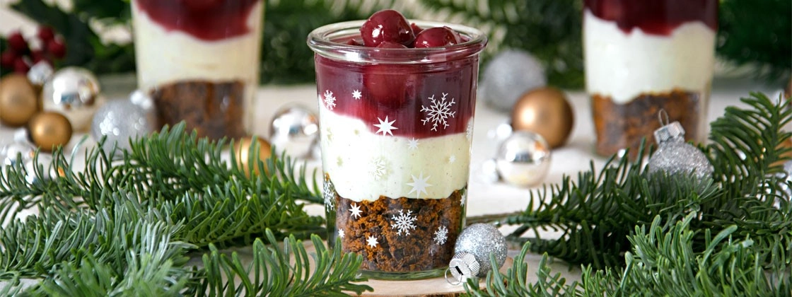 Weihnachtliche Lebkuchenmousse