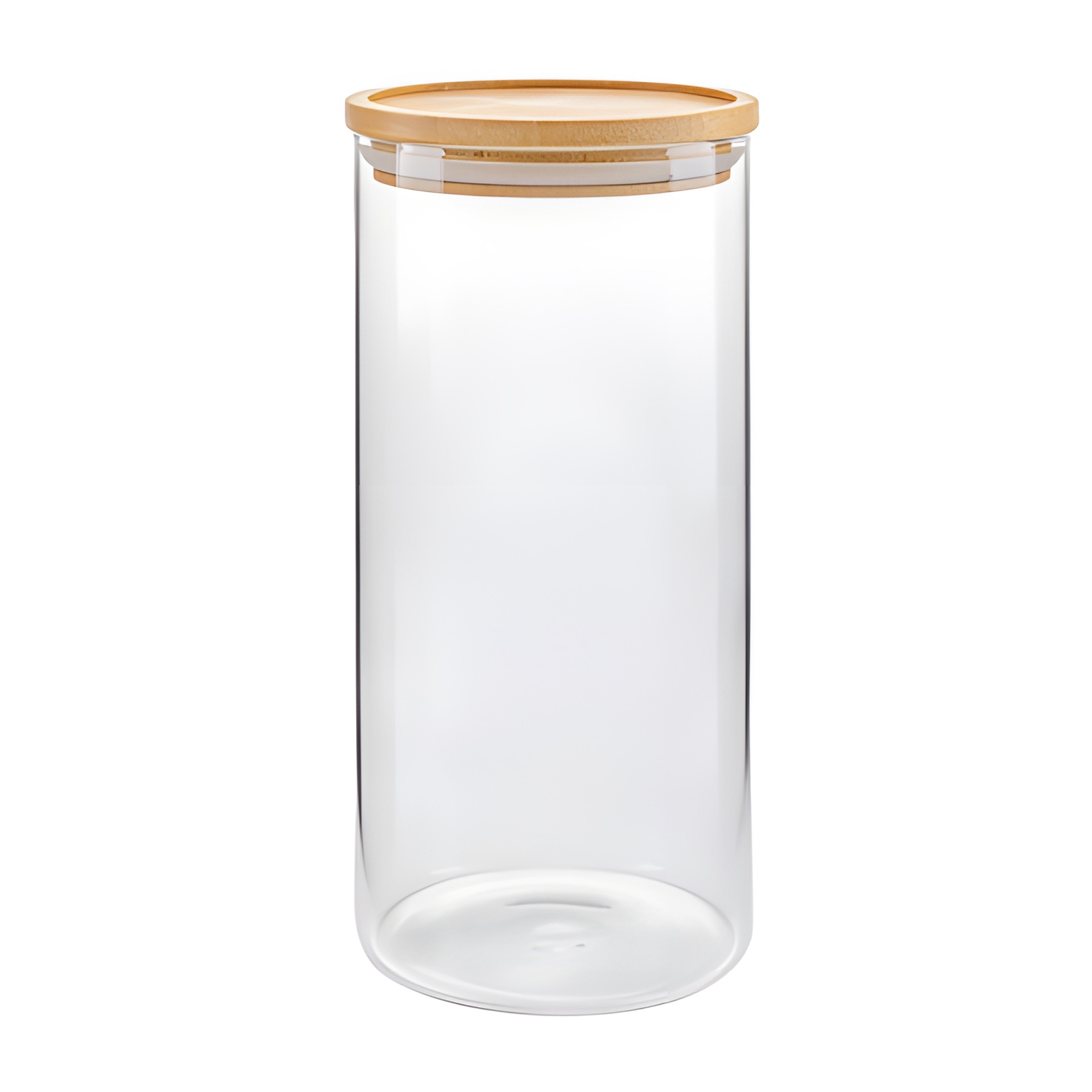 Vorratsglas 1200 ml mit Bambusdeckel