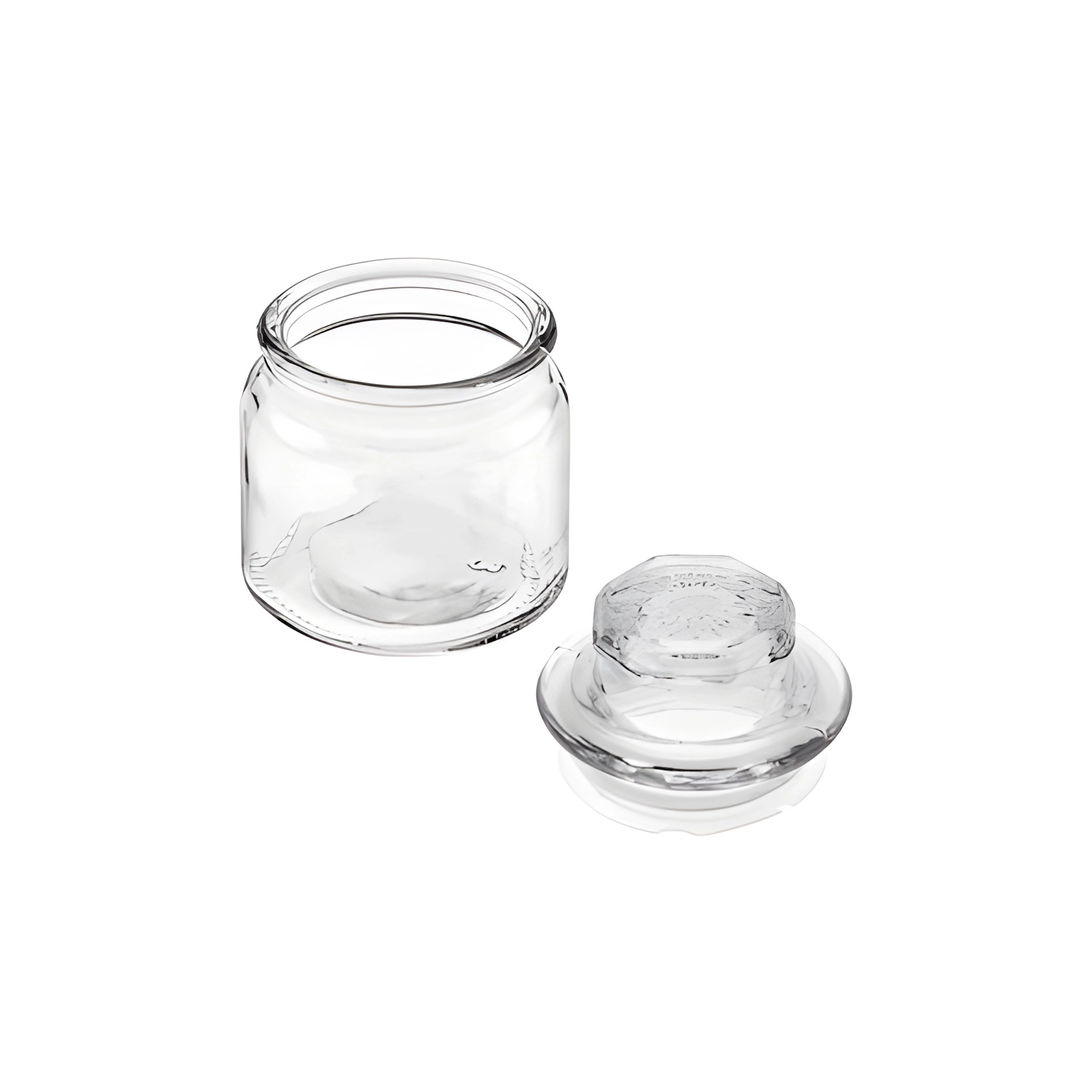 Vorratsglas   90 ml mit Glasstopfen