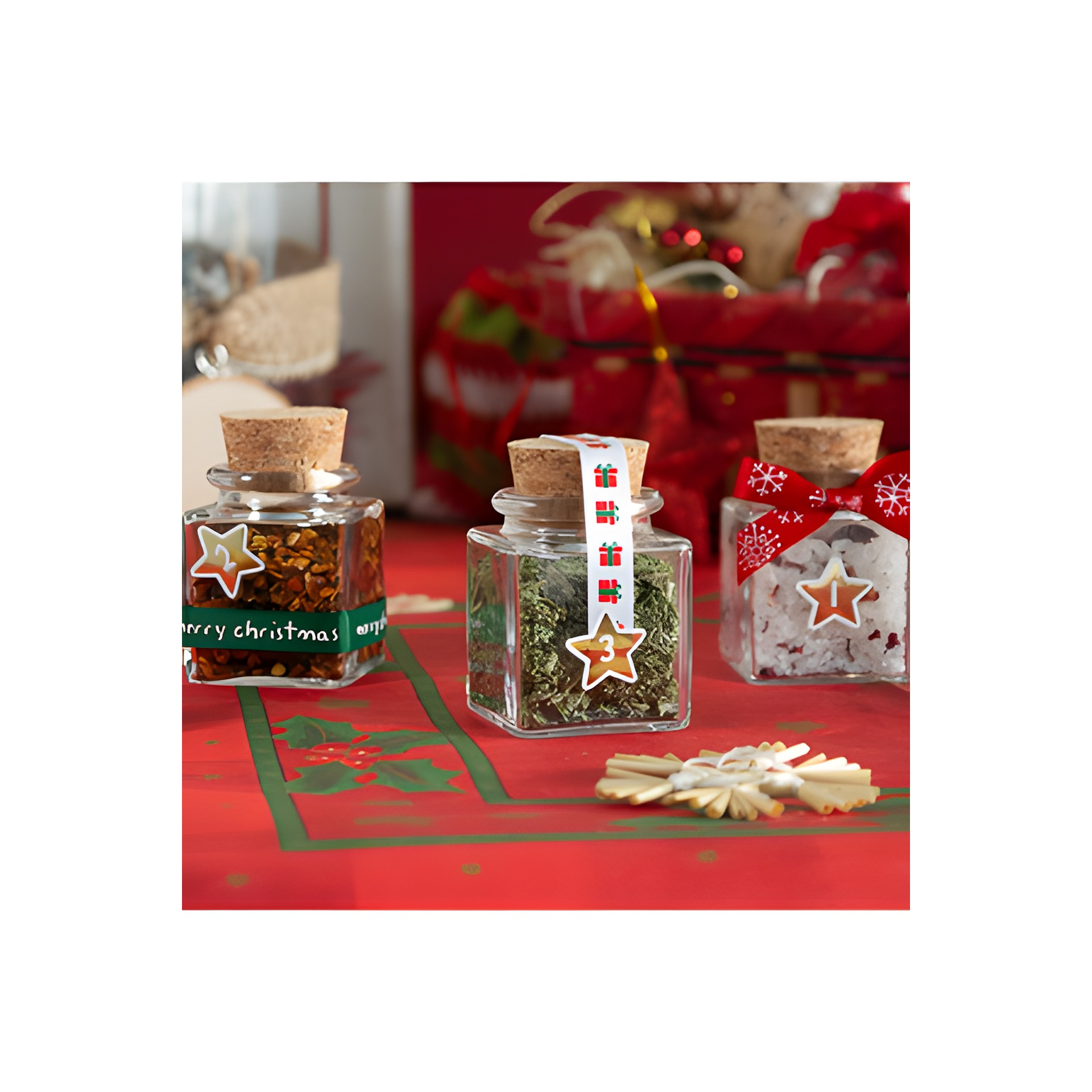 Adventskalender-Set 'Korkenglas Cubi' Adventskalender-Set 'Korkenglas Cubi'