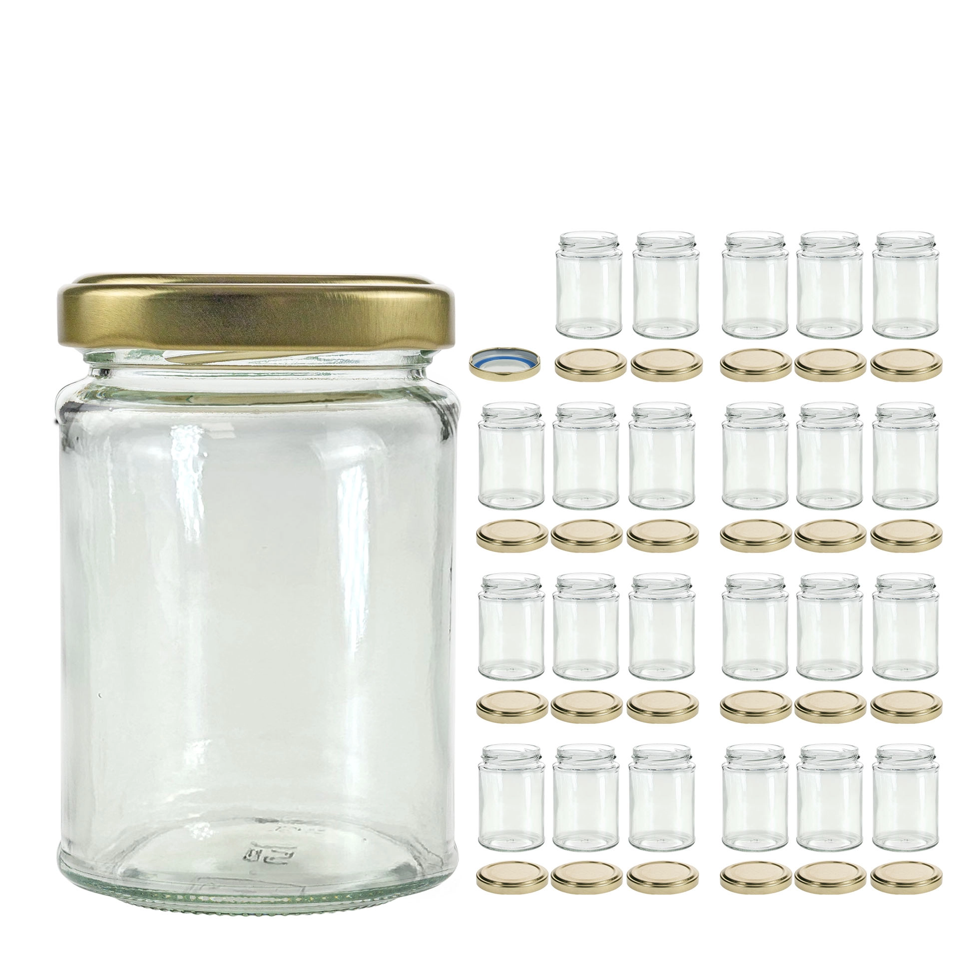 Rundglas 193 ml, 24er Set