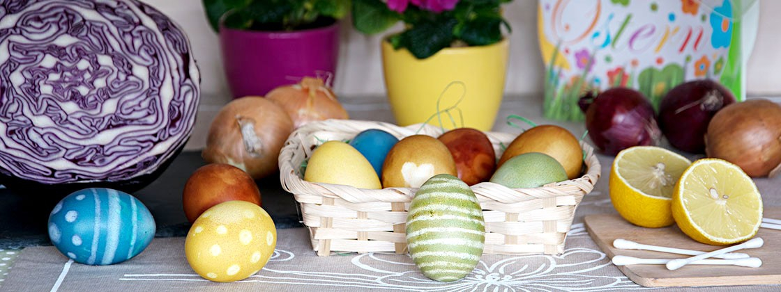 Eier natürlich färben Eier natürlich färben