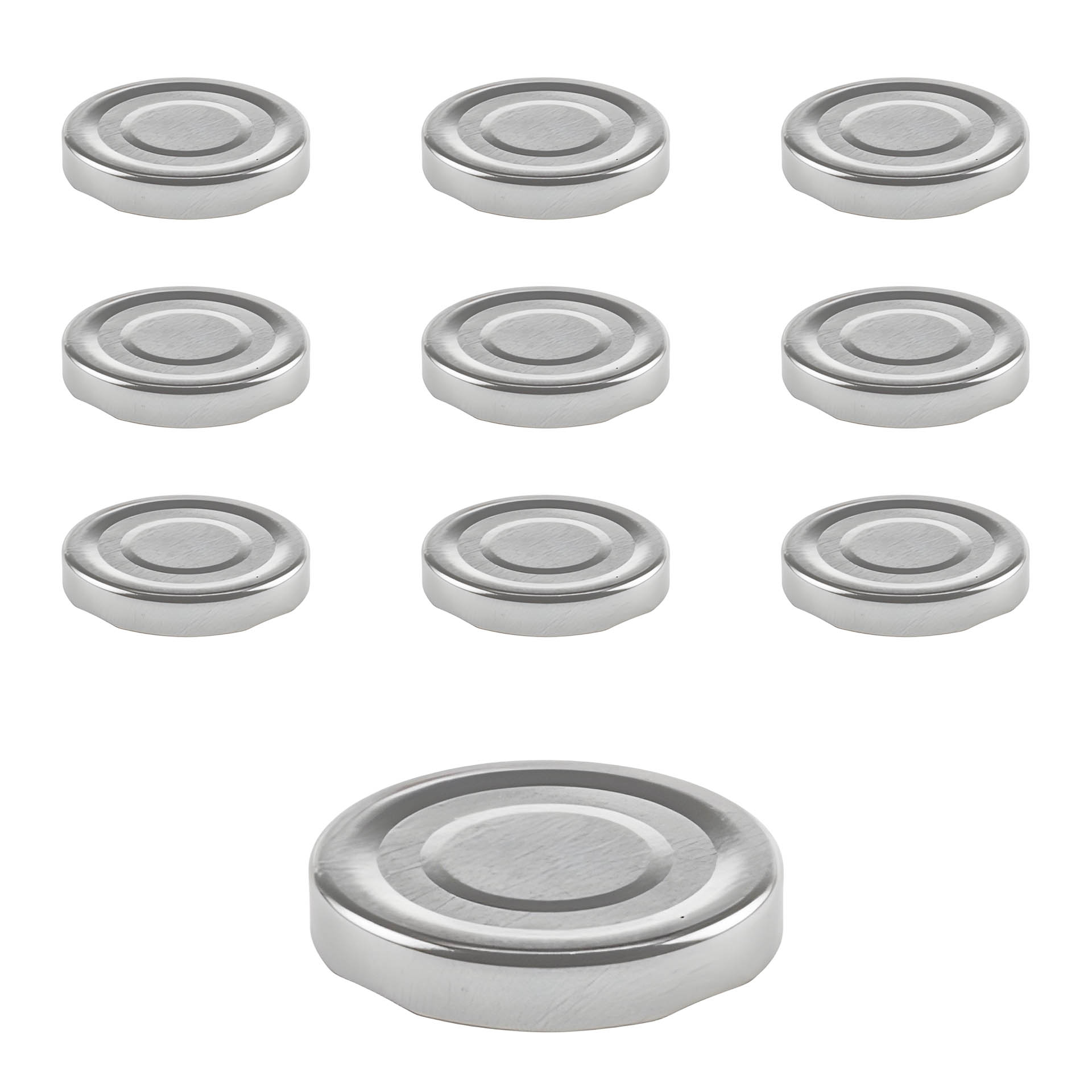 TO  53 silber past., 10 Stück