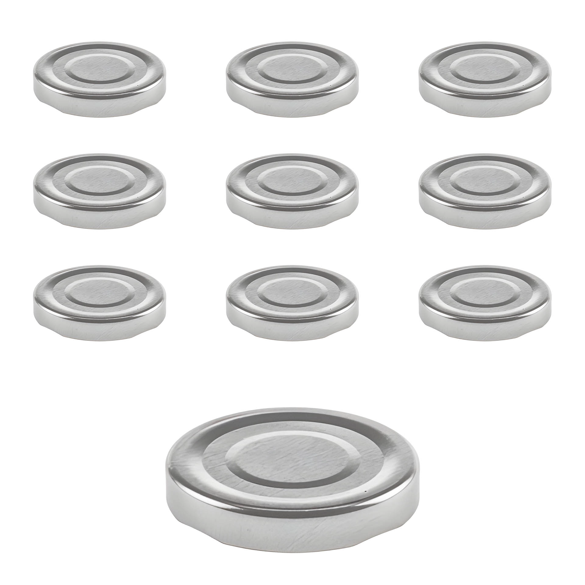 TO  53 silber past., 10 Stück