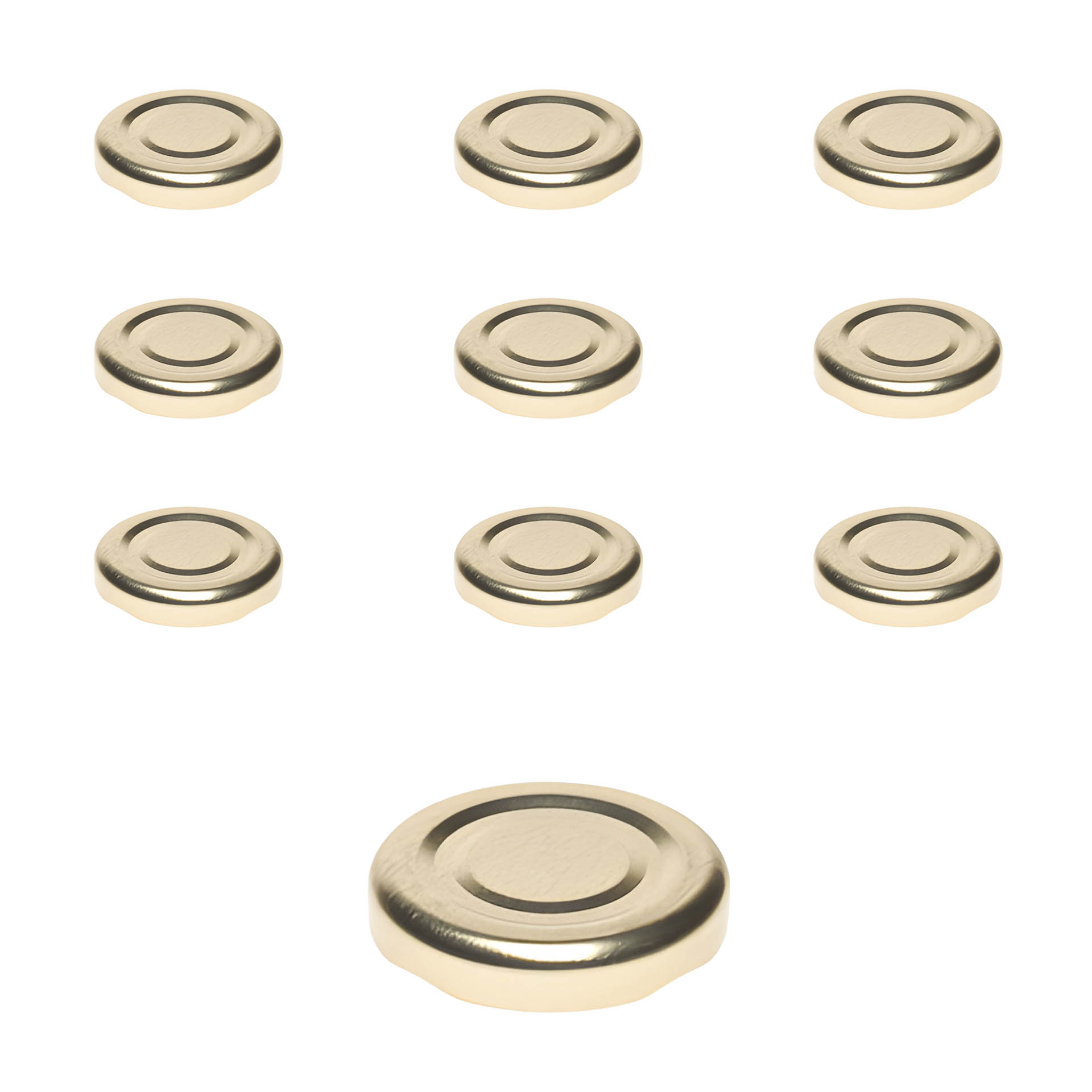 TO  43 gold past., 10 Stück