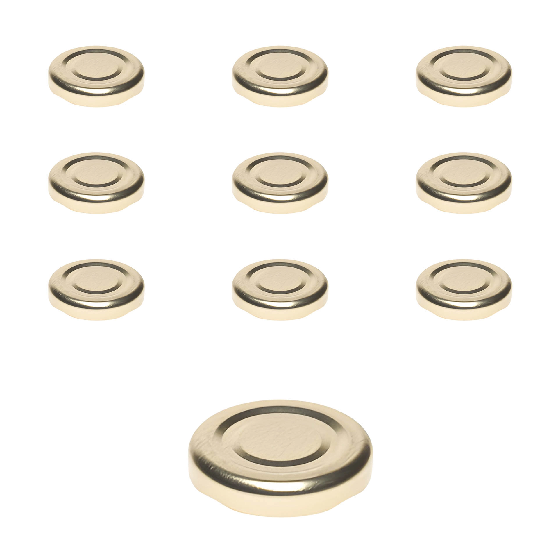 TO  43 gold past., 10 Stück