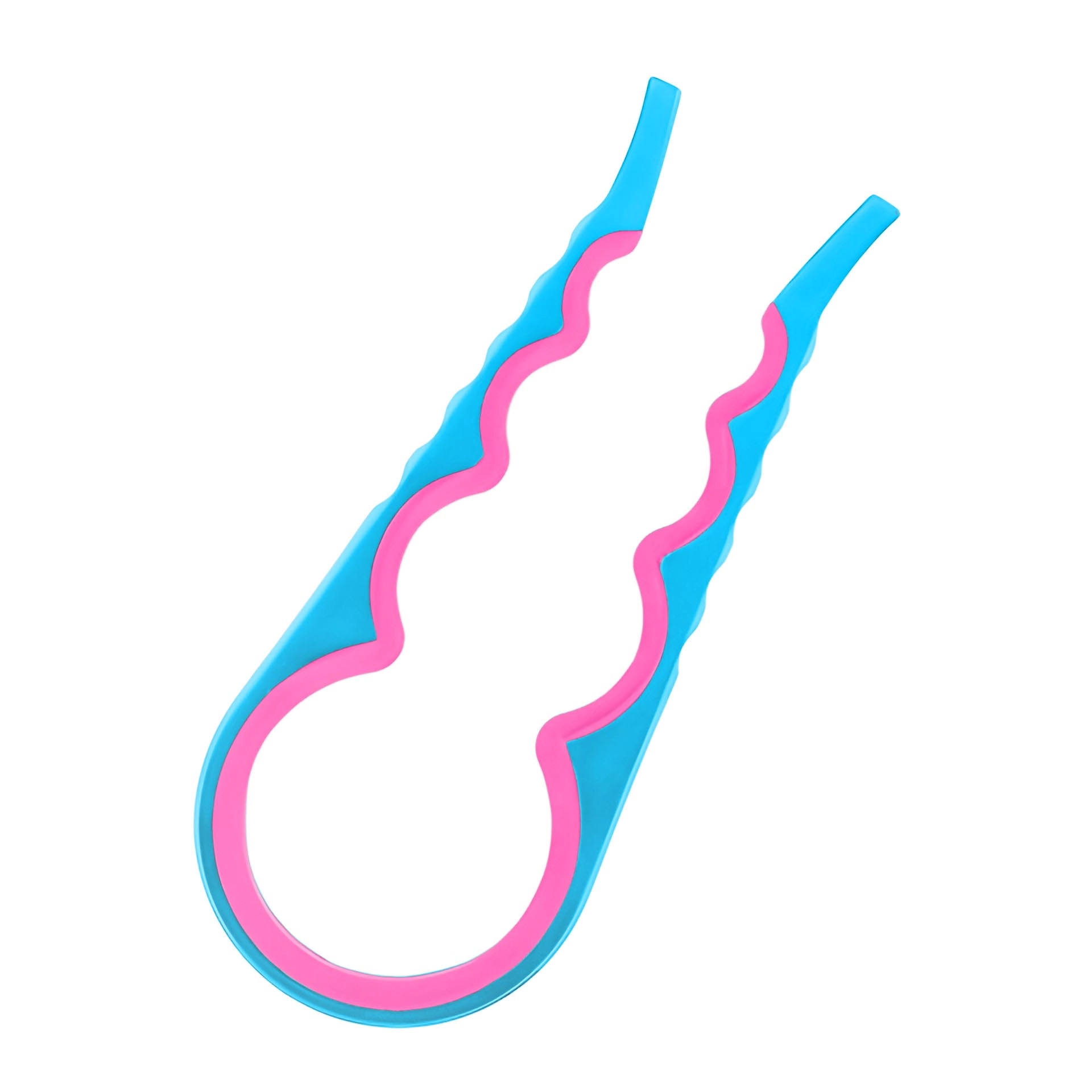 Gläser- und Flaschenöffner universal, blau/pink