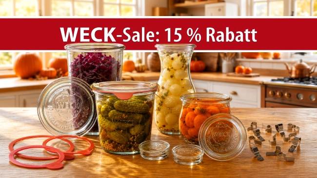 WECK-Sale: 15 % Rabatt!