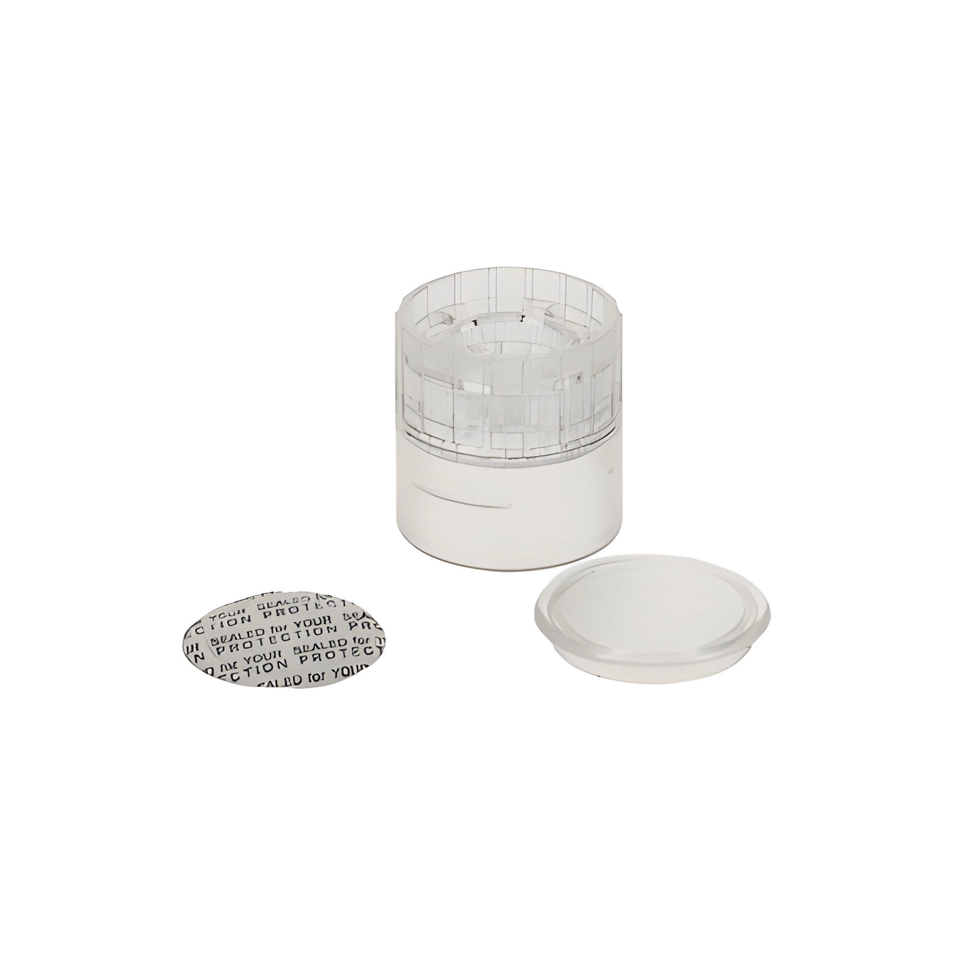 Gewürzmühle transparent für Gewürzglas 32 ml