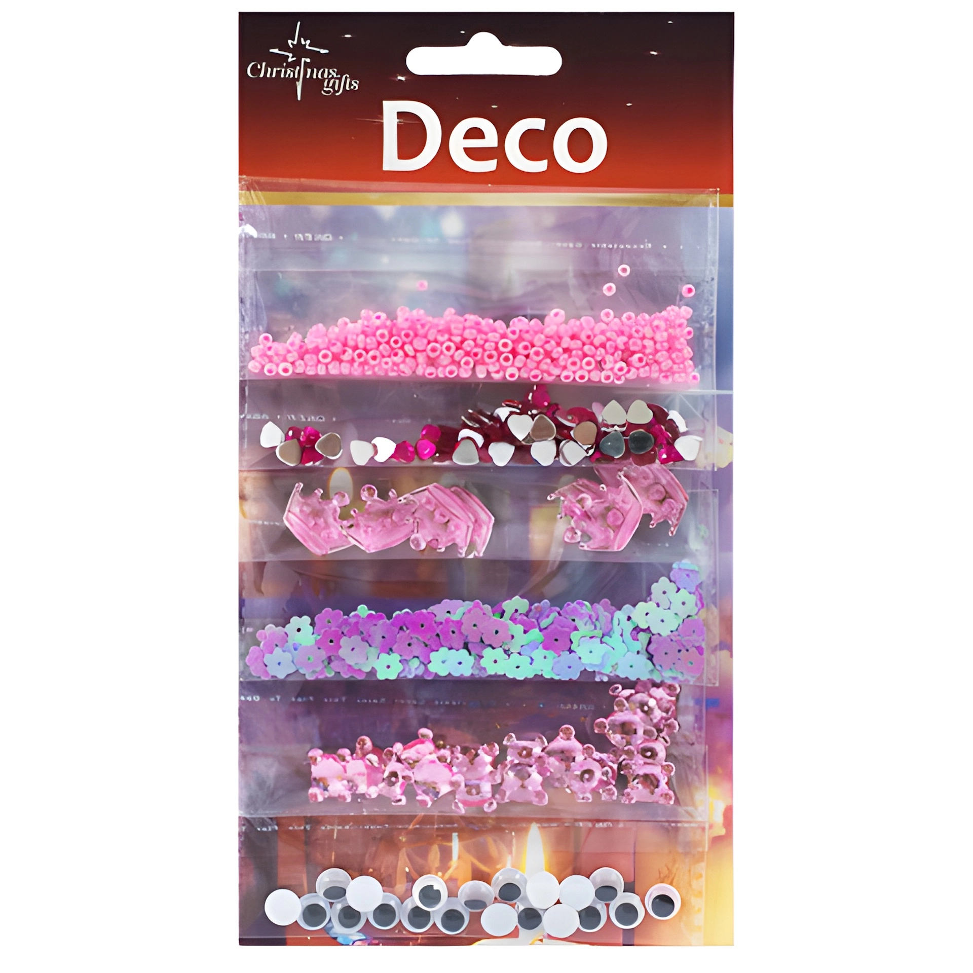 Hobby Deko-Set Xmas, rosa