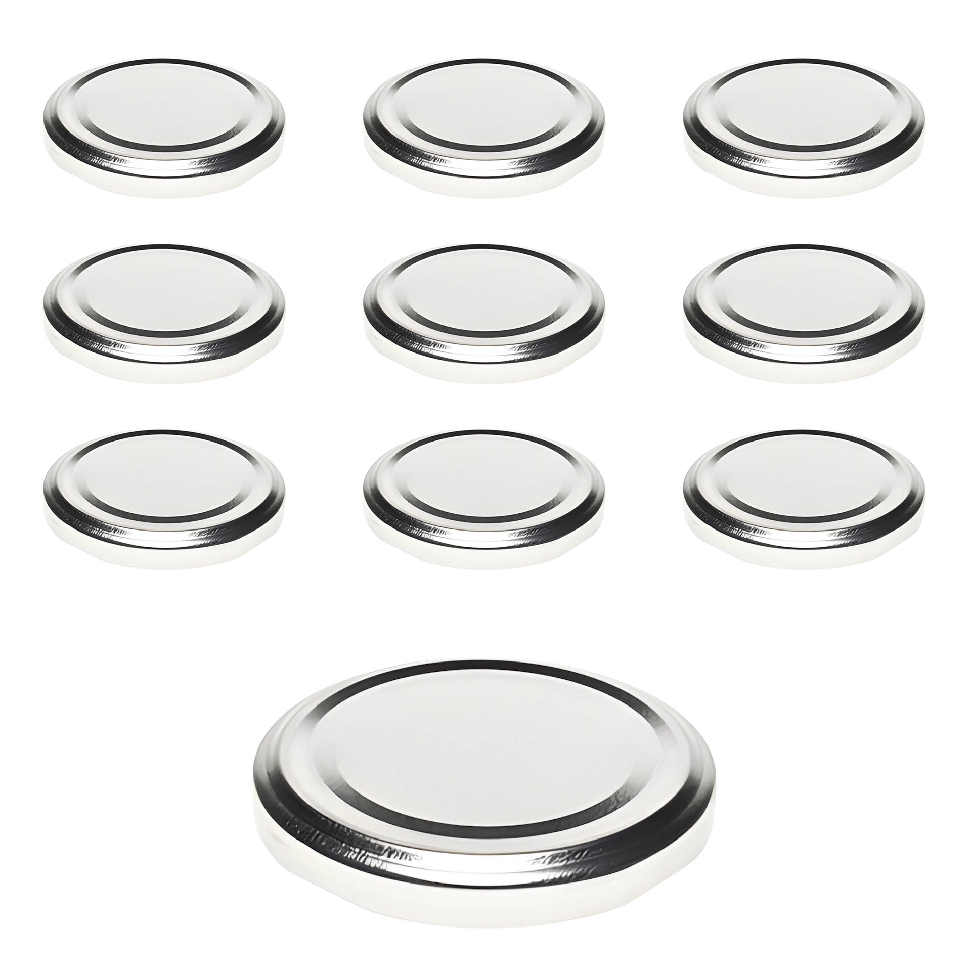 TO  66 silber ster., 10 Stück