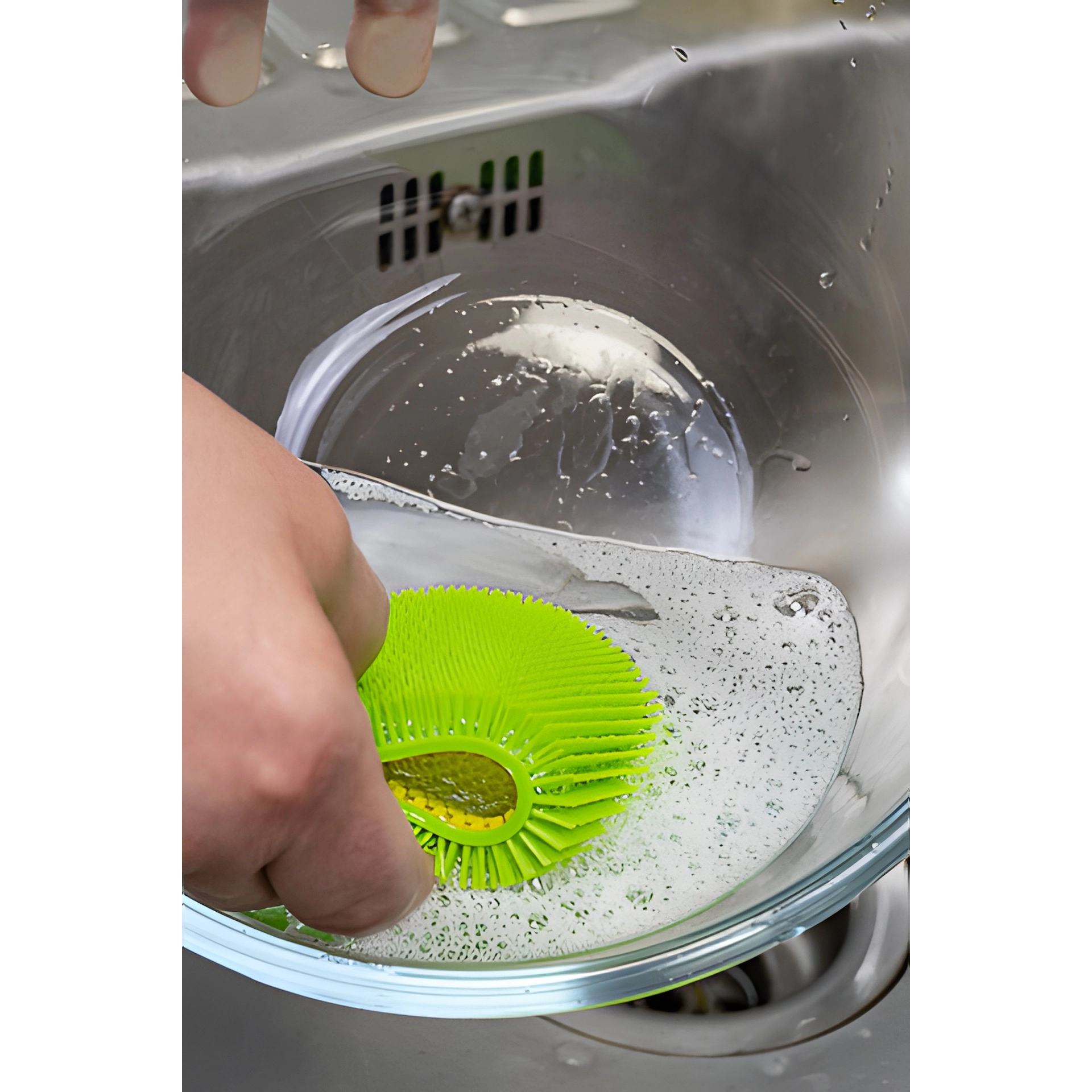 Kochblume Scrubby limette-gelb