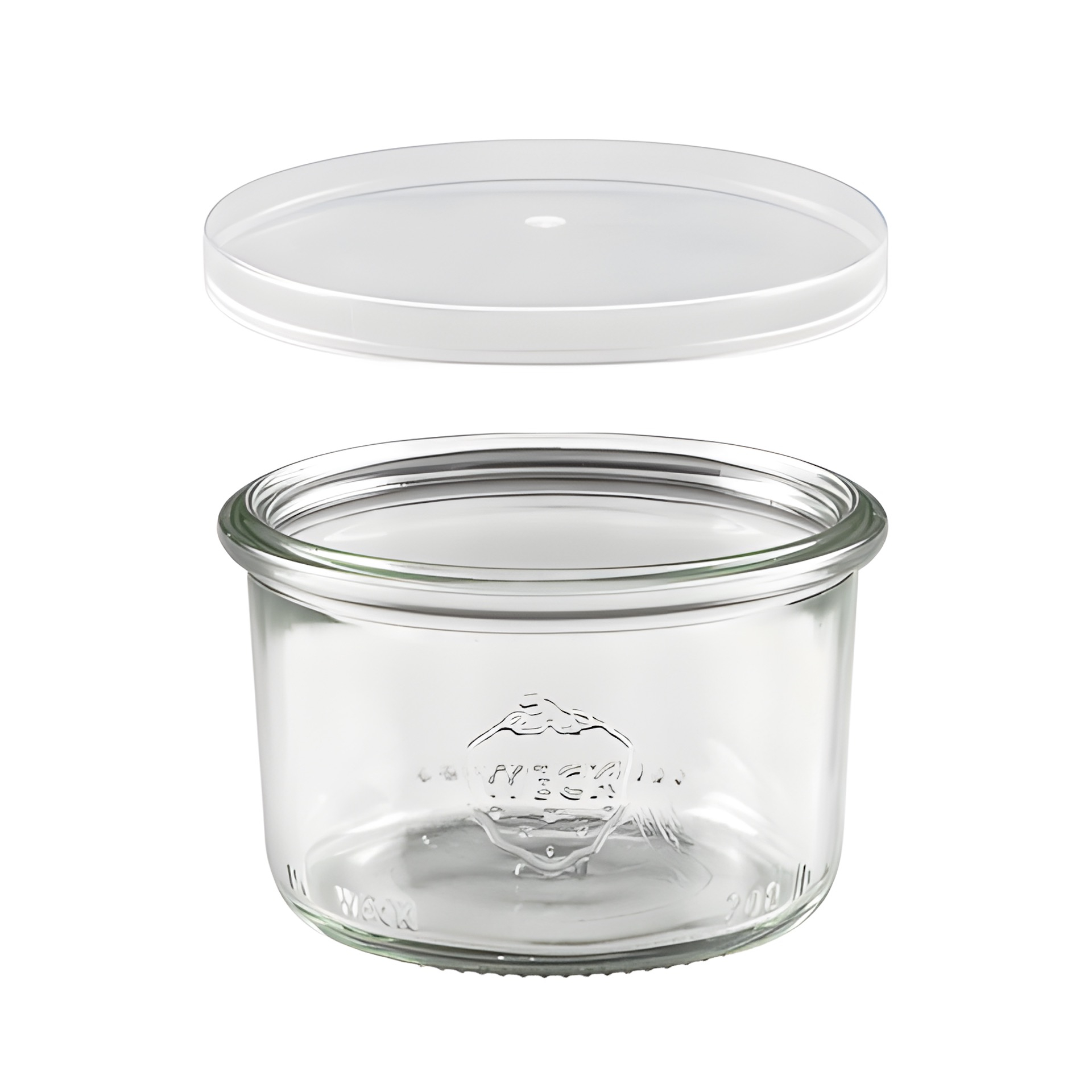 Servierglas 200 ml mit Schnappdeckel, 3er Set