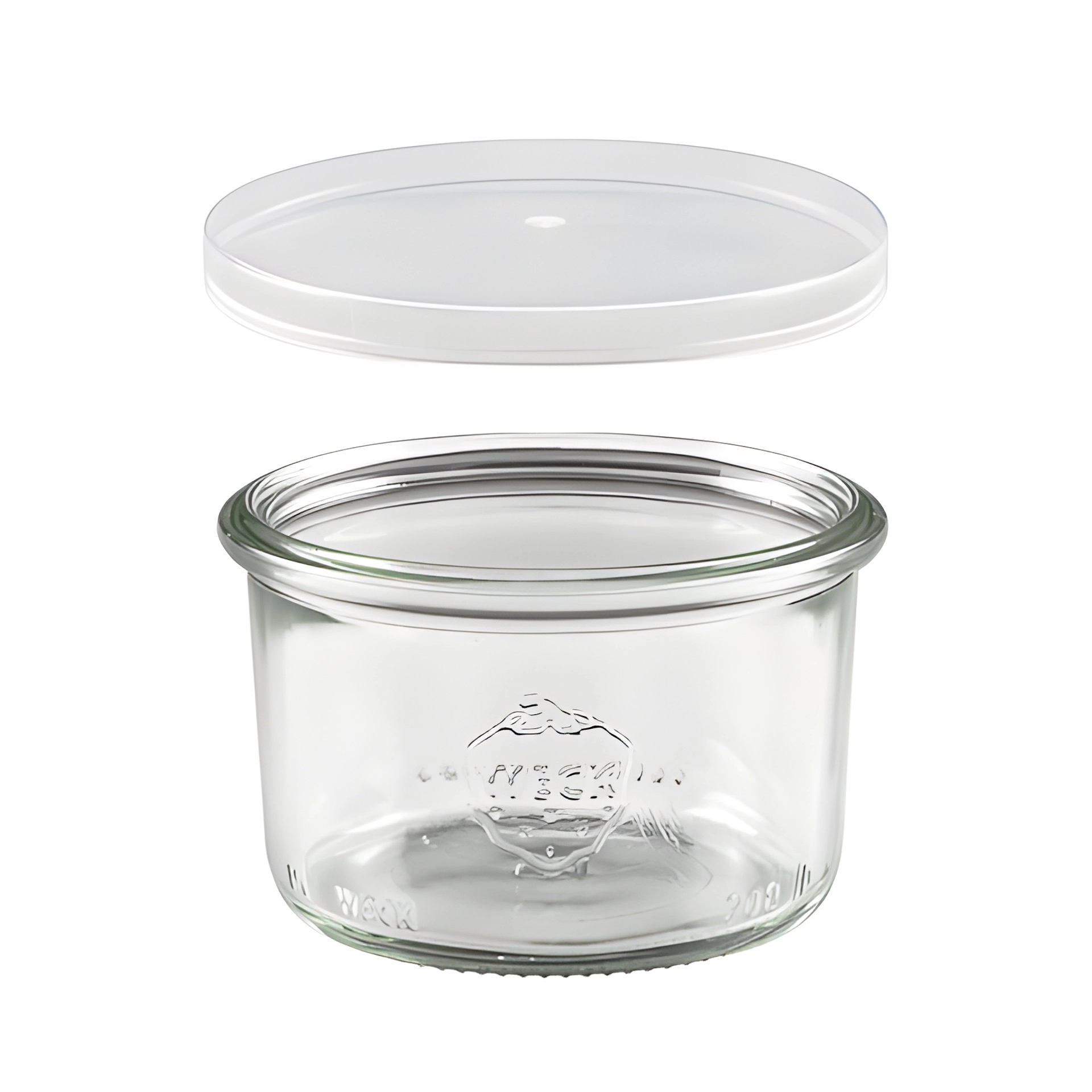 Servierglas 200 ml mit Schnappdeckel, 3er Set