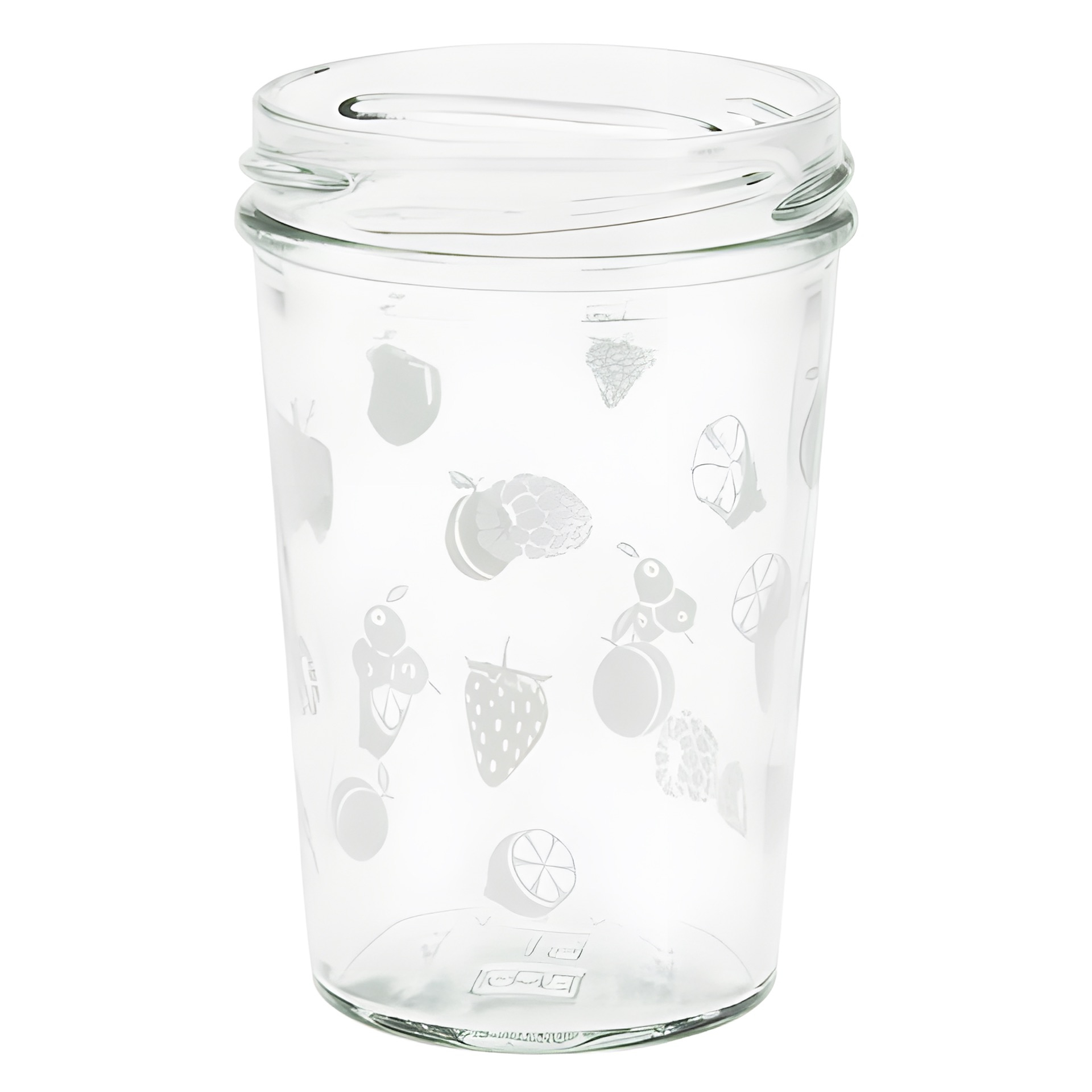 Becherglas 150 ml TO 66 'Obst weiß'