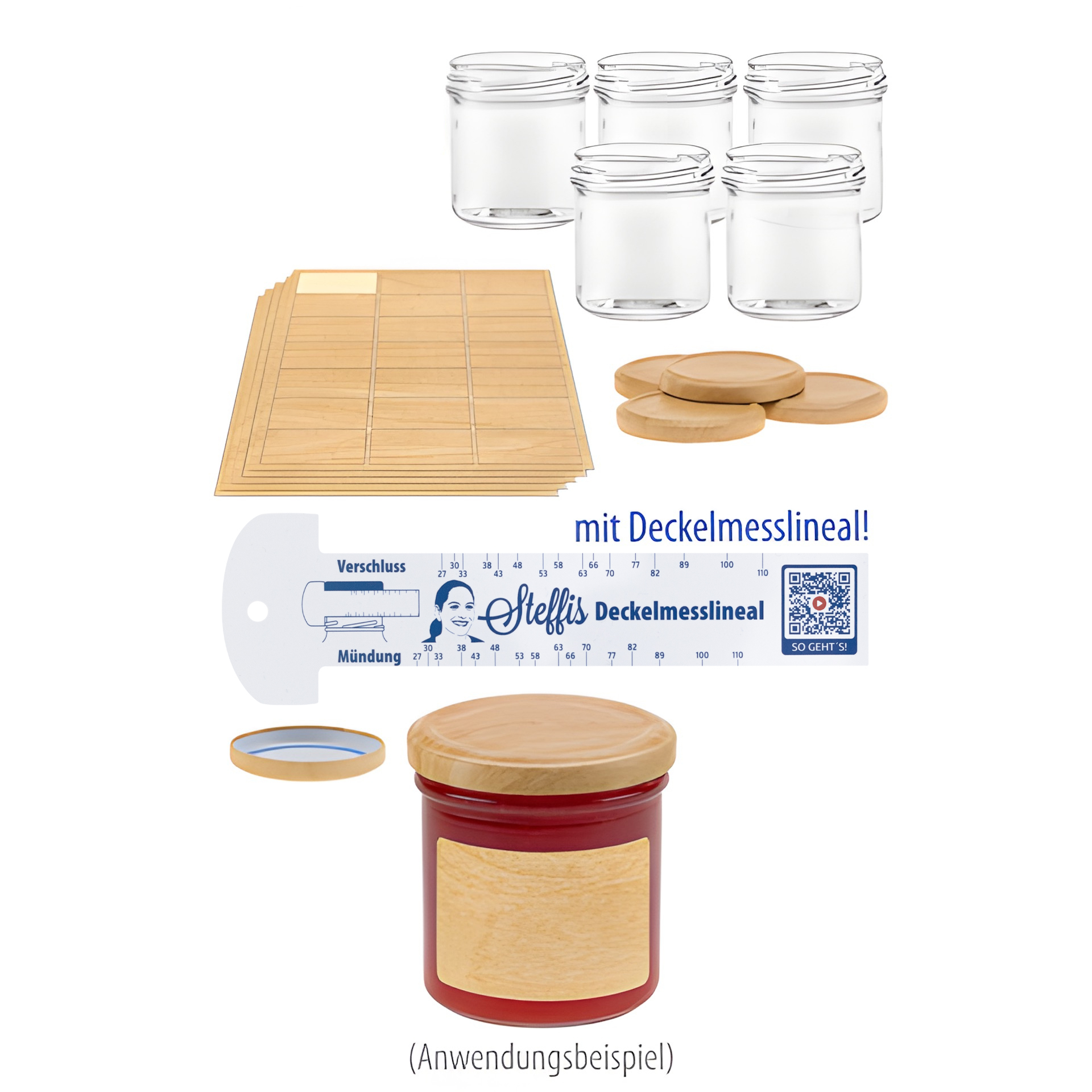 Sturzglas 167 ml, 6er Set