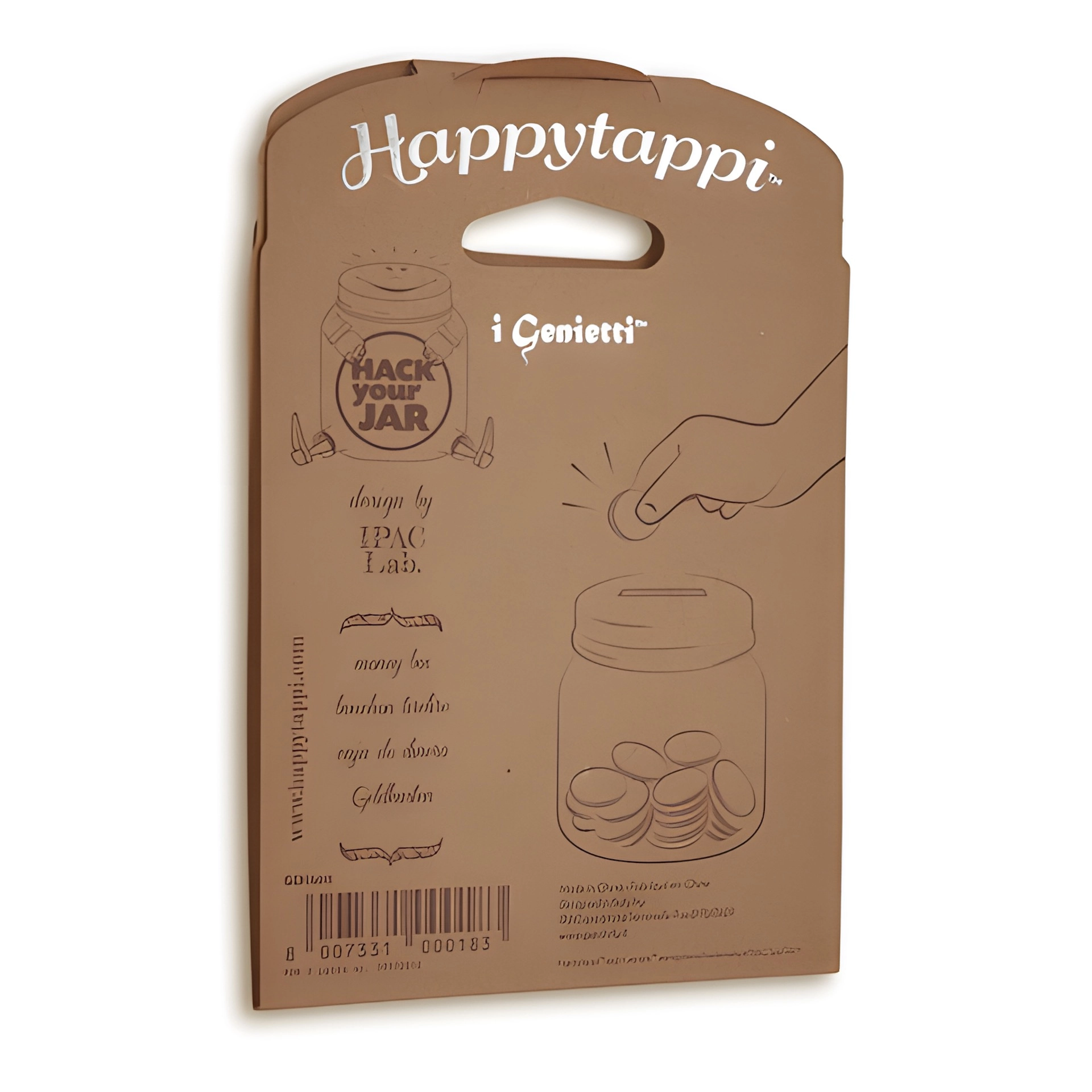 HappyTappi CT 70 Spardosendeckel