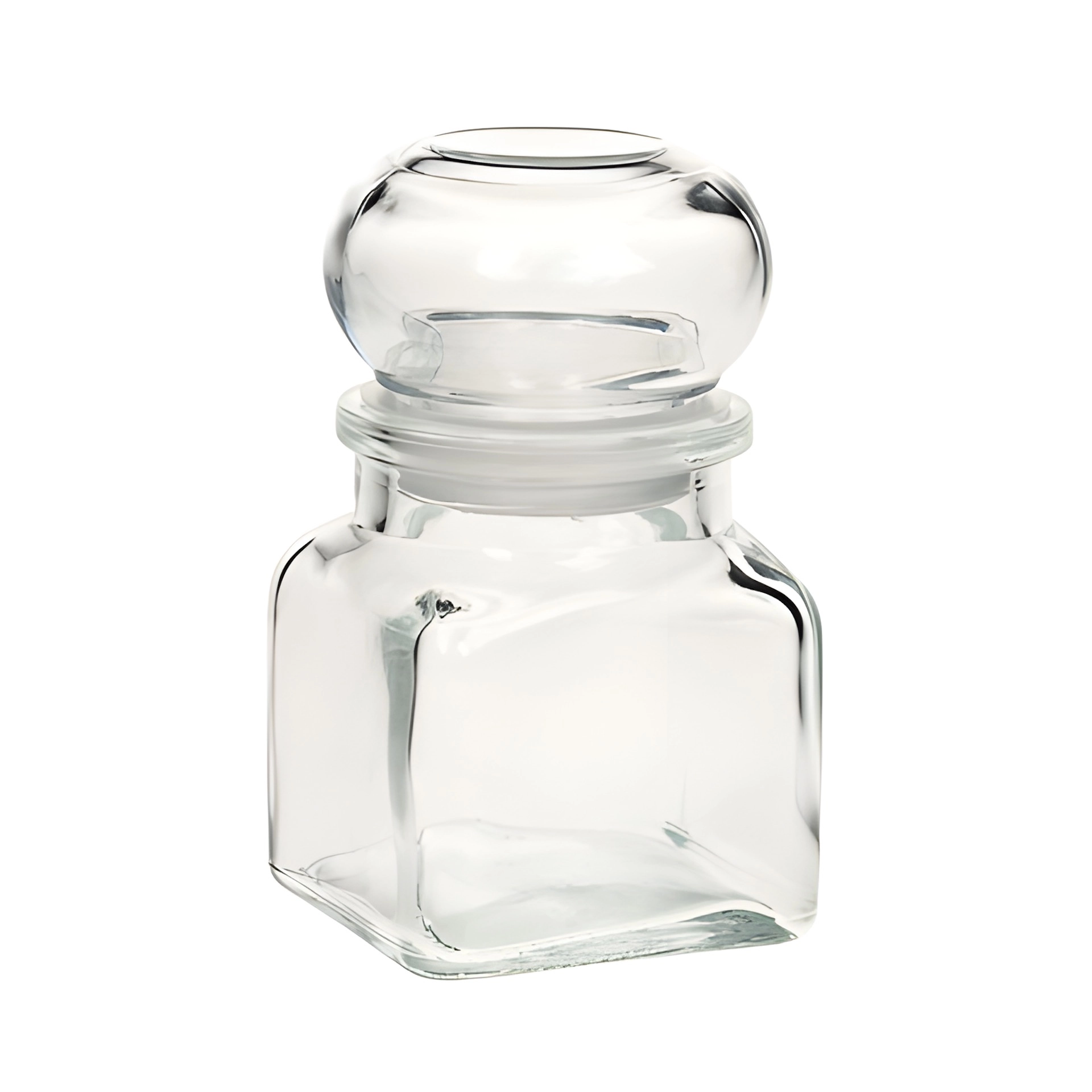 Stopfenglas 120 ml quadratisch
