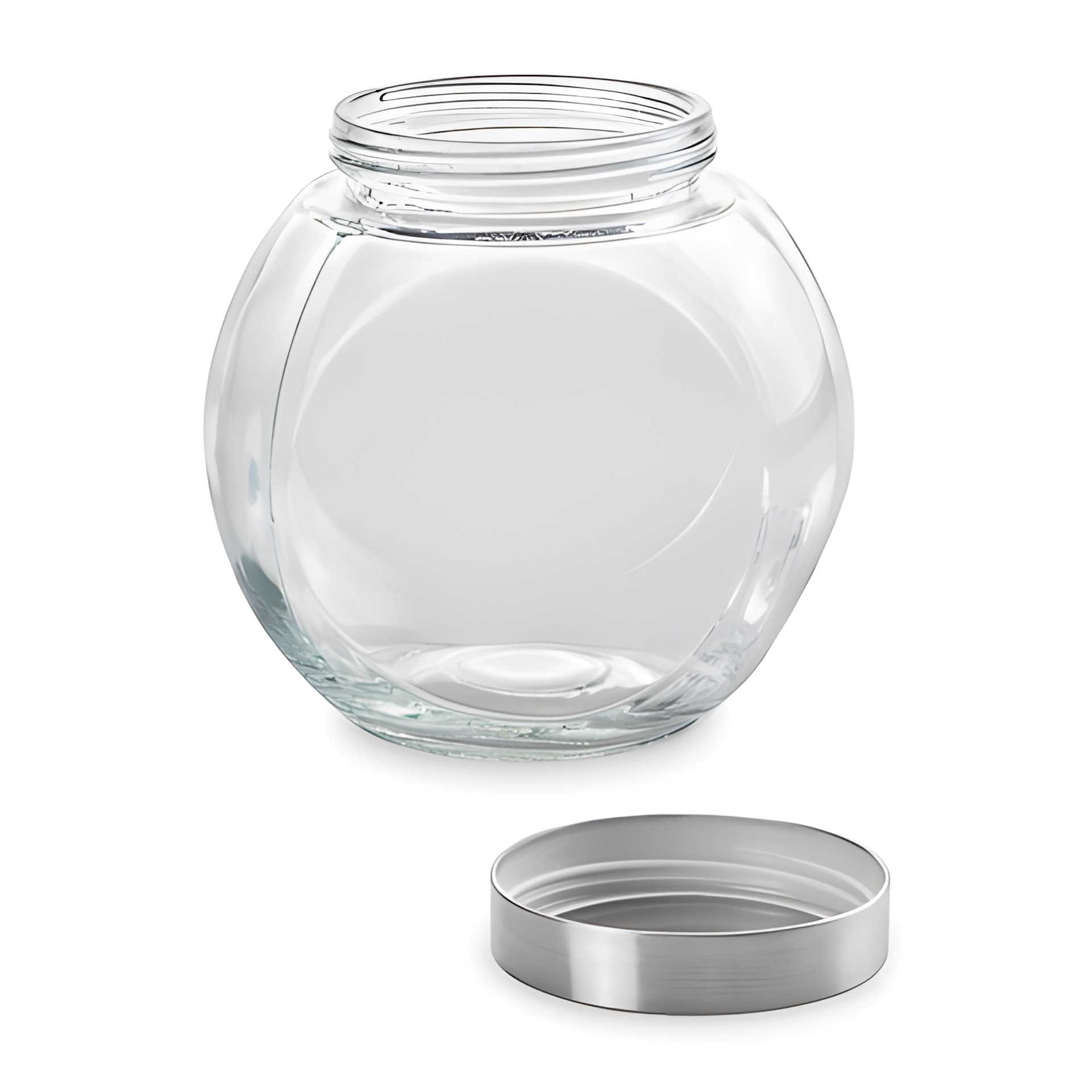 Bonbonglas 2300 ml mit Metalldeckel