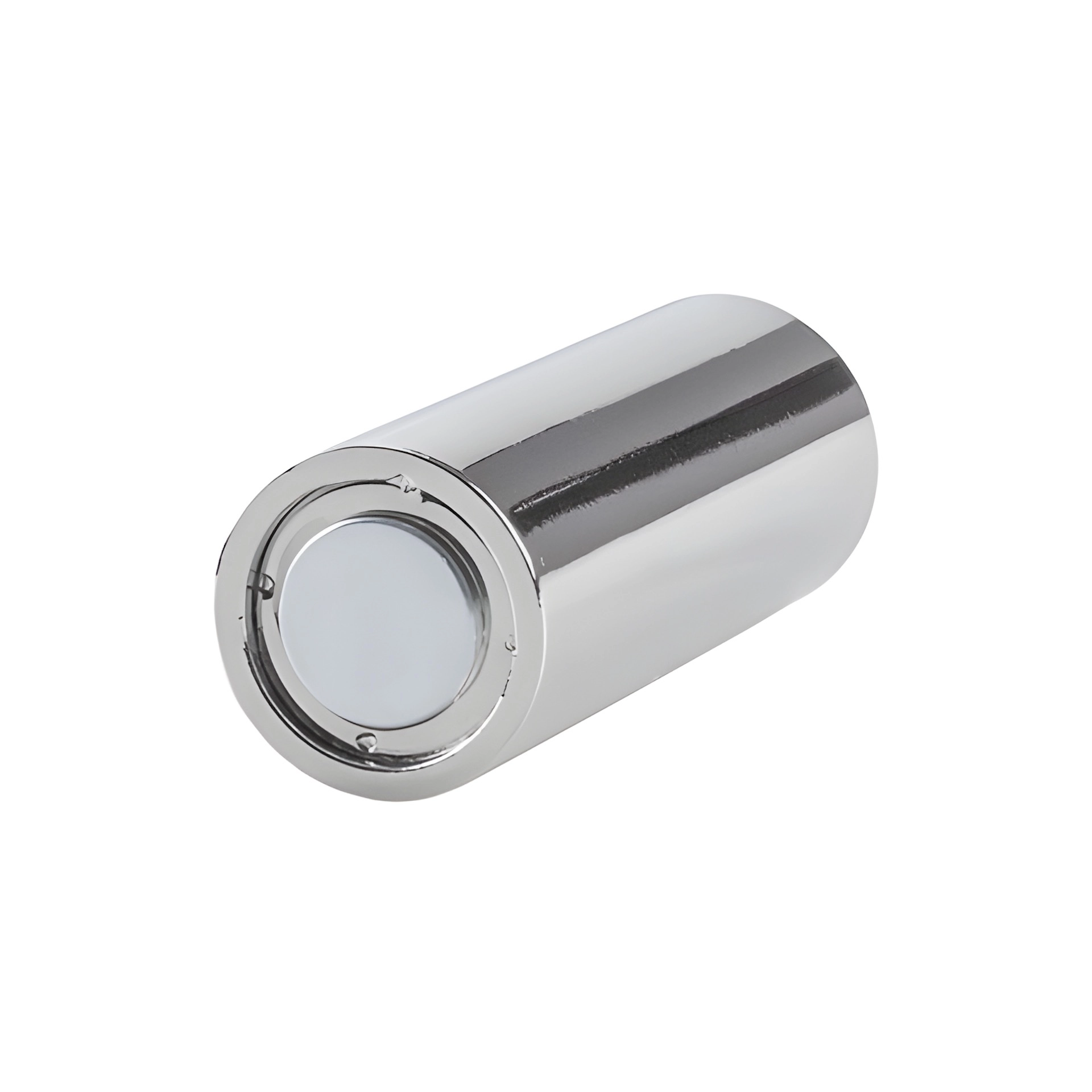 Magnet-Kerzenhalter 7,5 cm, silber