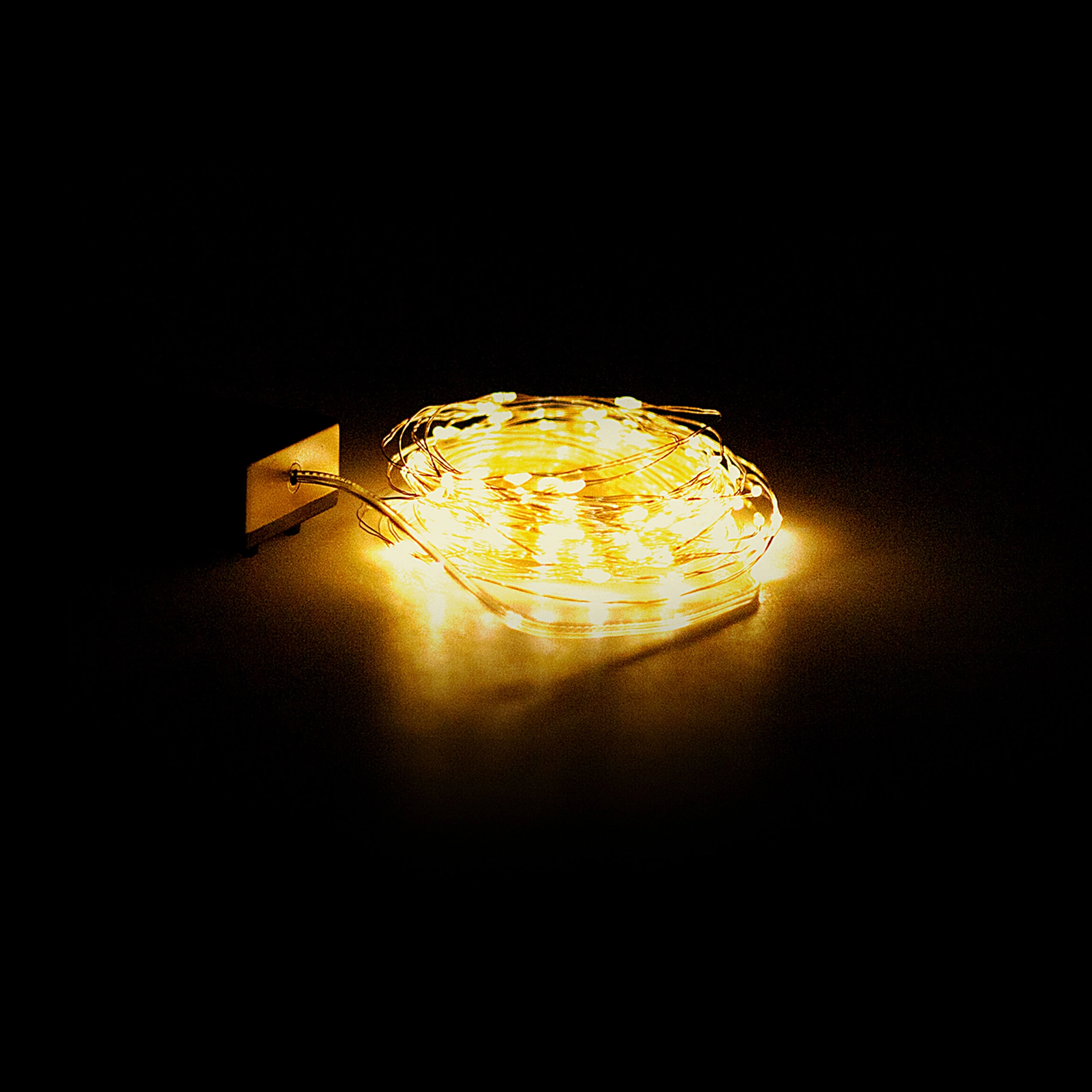 Lichterkette SOLAR mit 100 LEDs warmweiß Lichterkette SOLAR mit 100 LEDs warmweiß