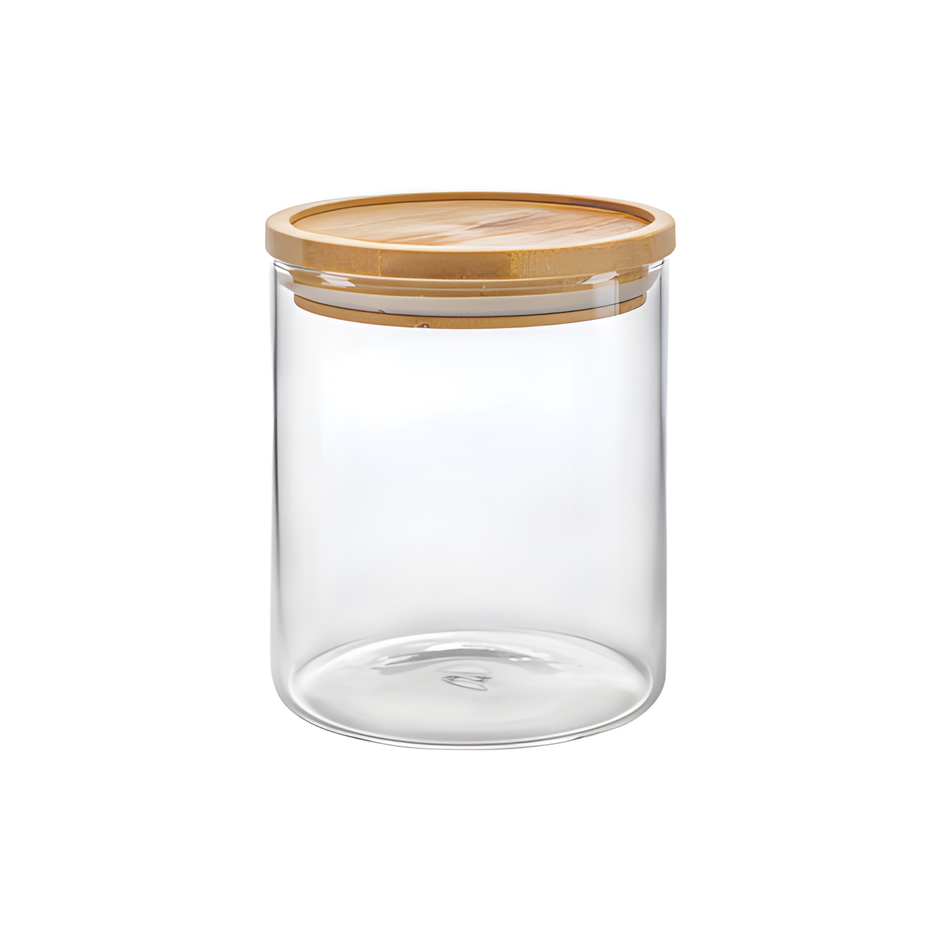 Vorratsglas  600 ml mit Bambusdeckel
