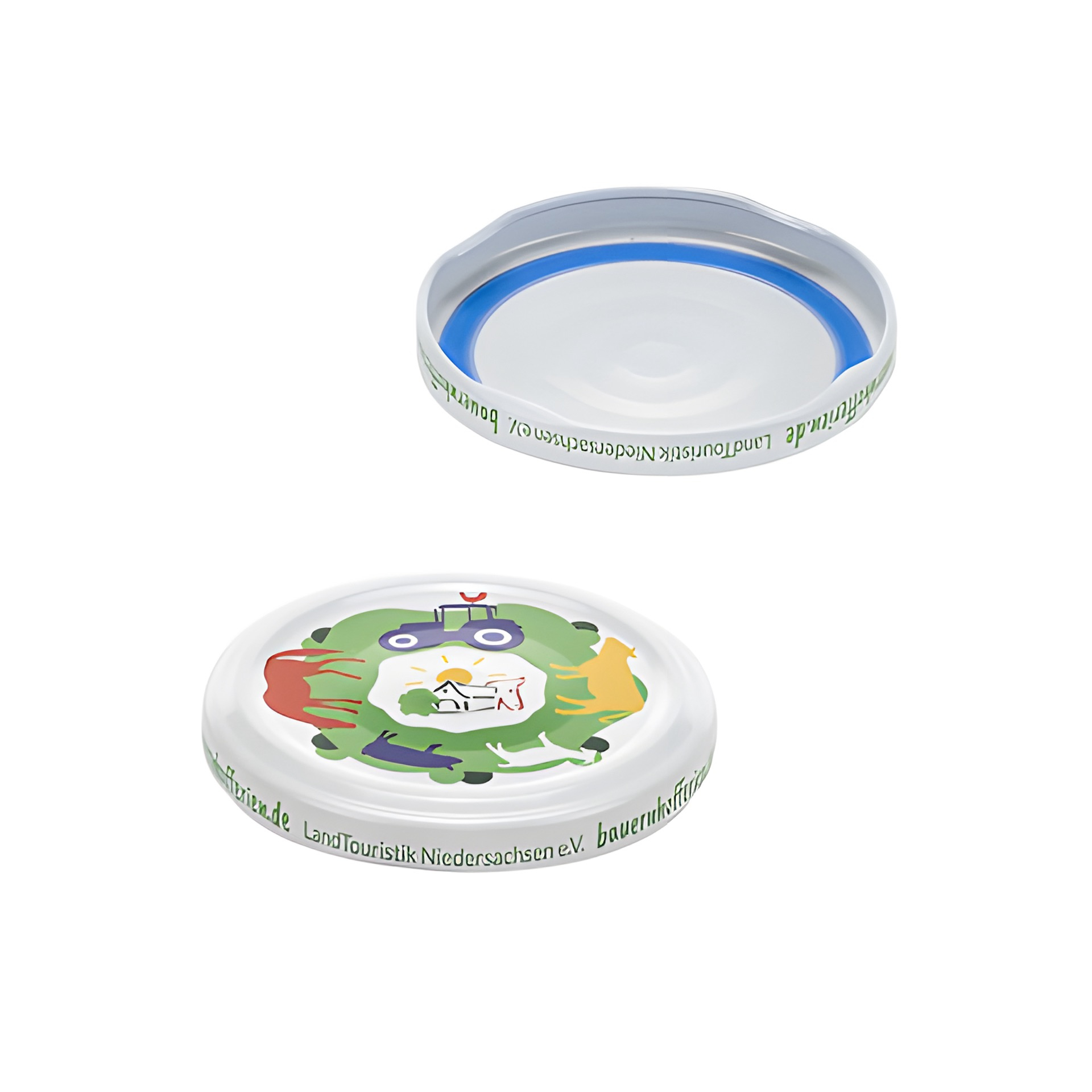 TO  66 'Bauernhofferien' past. mit Button BLUESEAL
