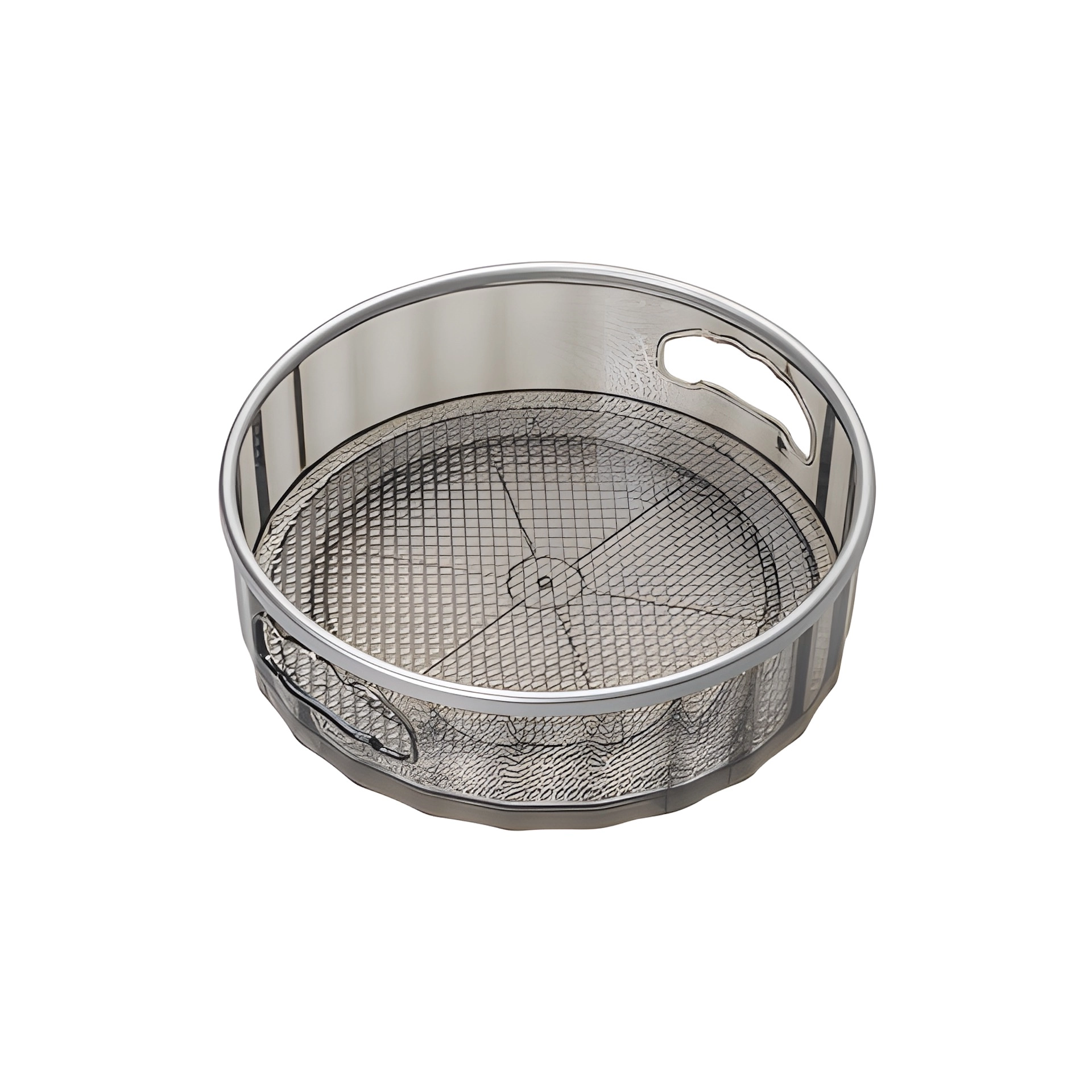 Drehbares Tablett Ø 23 cm, transparent