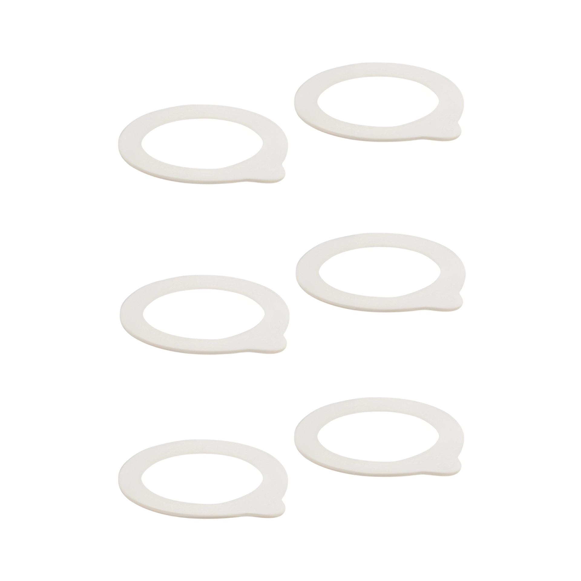 Dichtungsring 68 x 94 mm weiß, 6 Stück