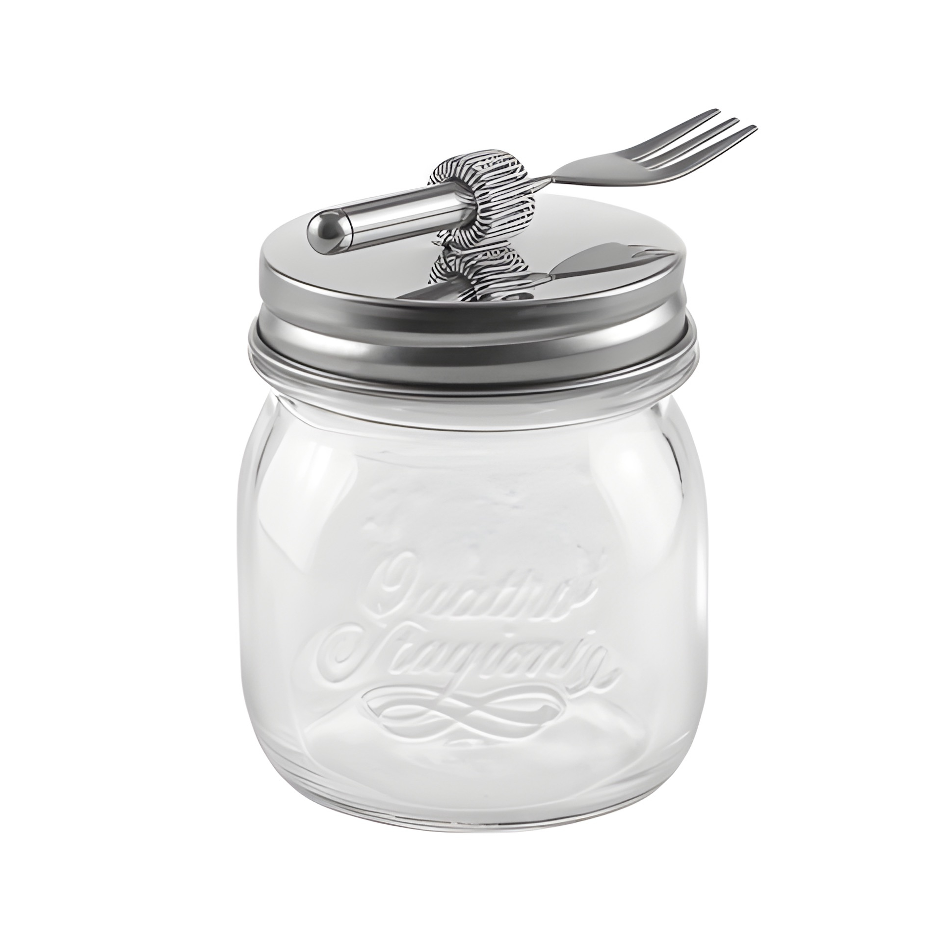 HappyTappi CT 70 Snackglas 250 ml mit Gabel