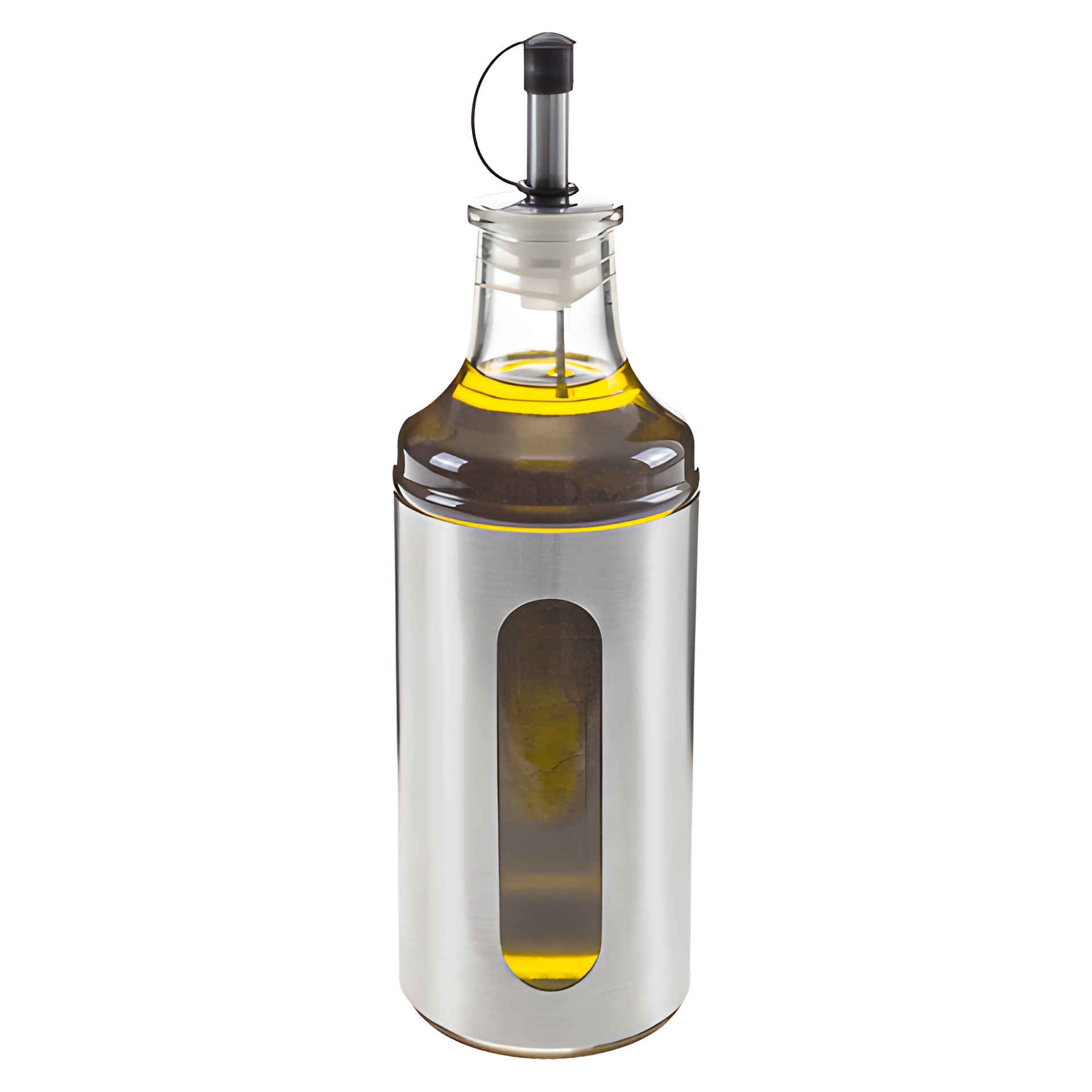 Ölspender 400 ml in Edelstahlhülle
