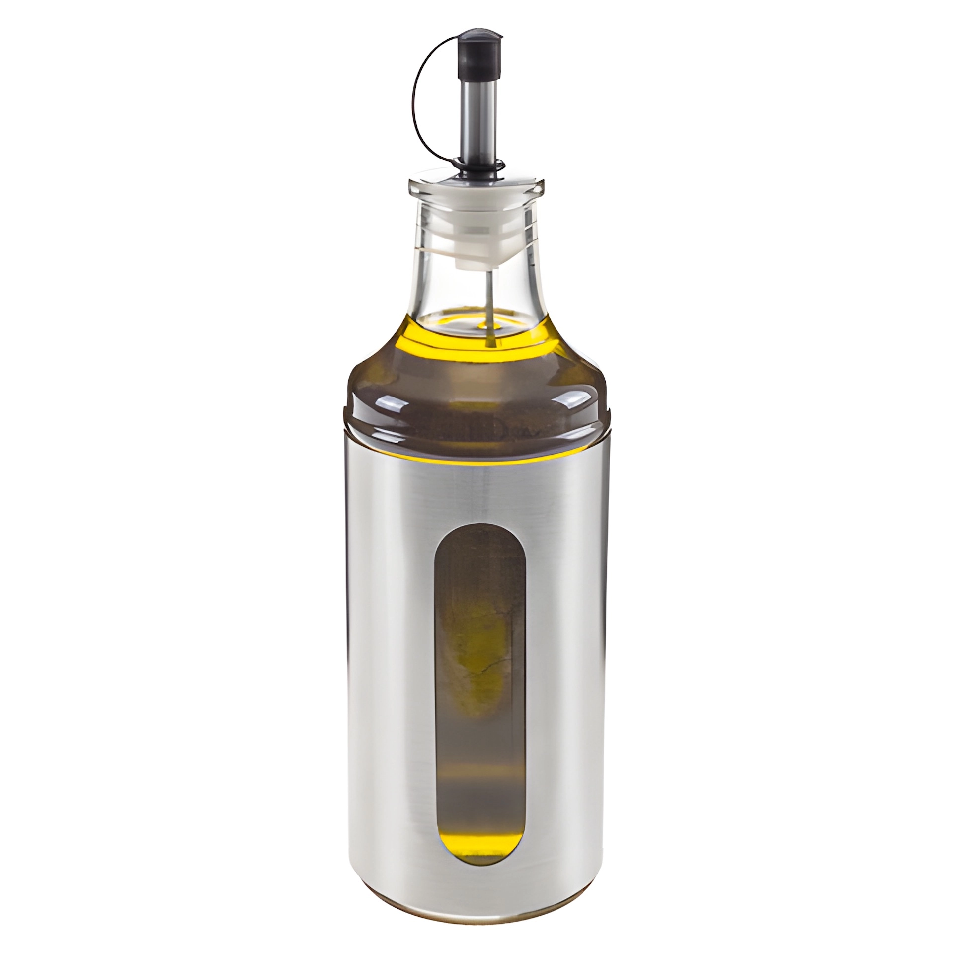 Ölspender 400 ml in Edelstahlhülle