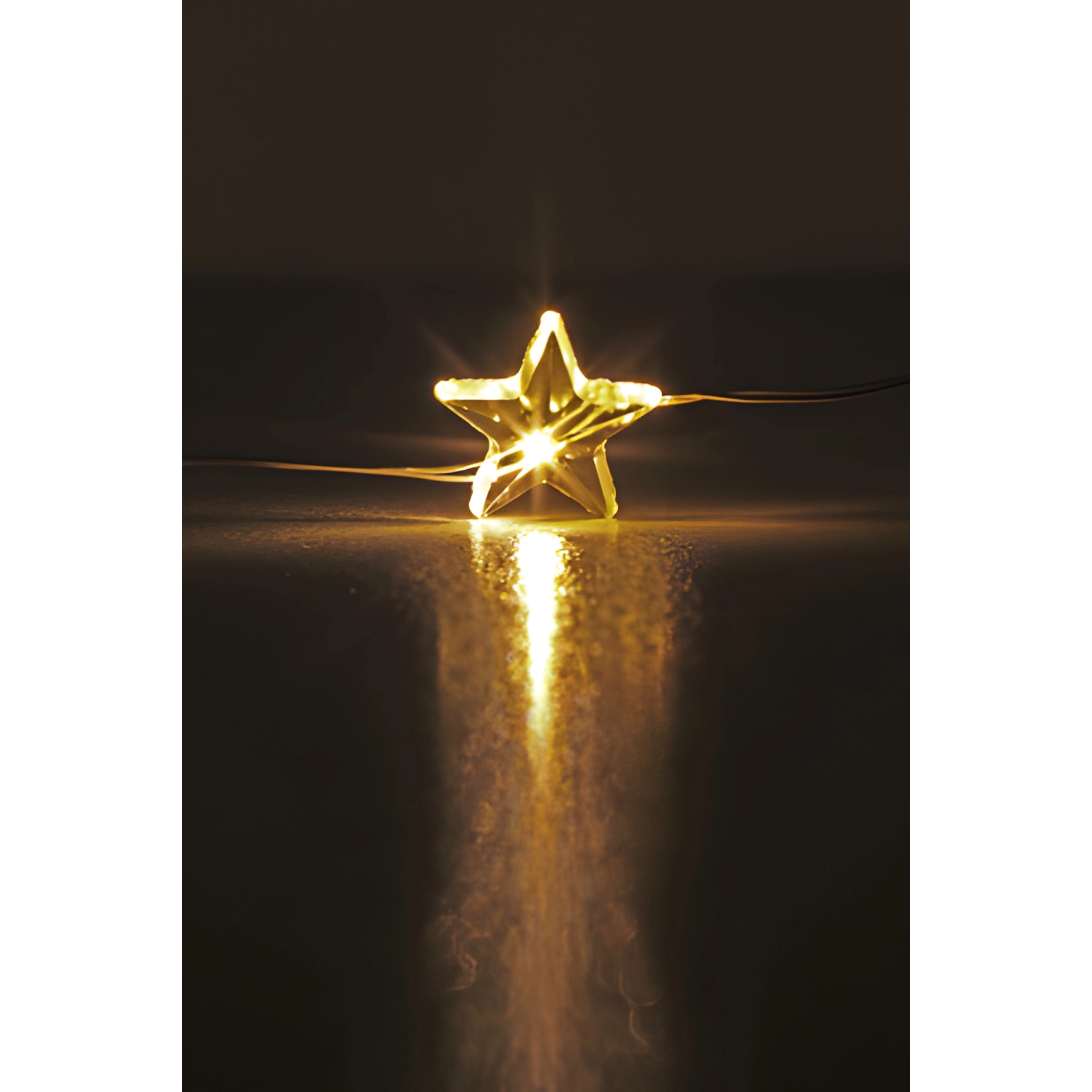 Lichterkette 'Sterne' mit 20 LEDs, weiß