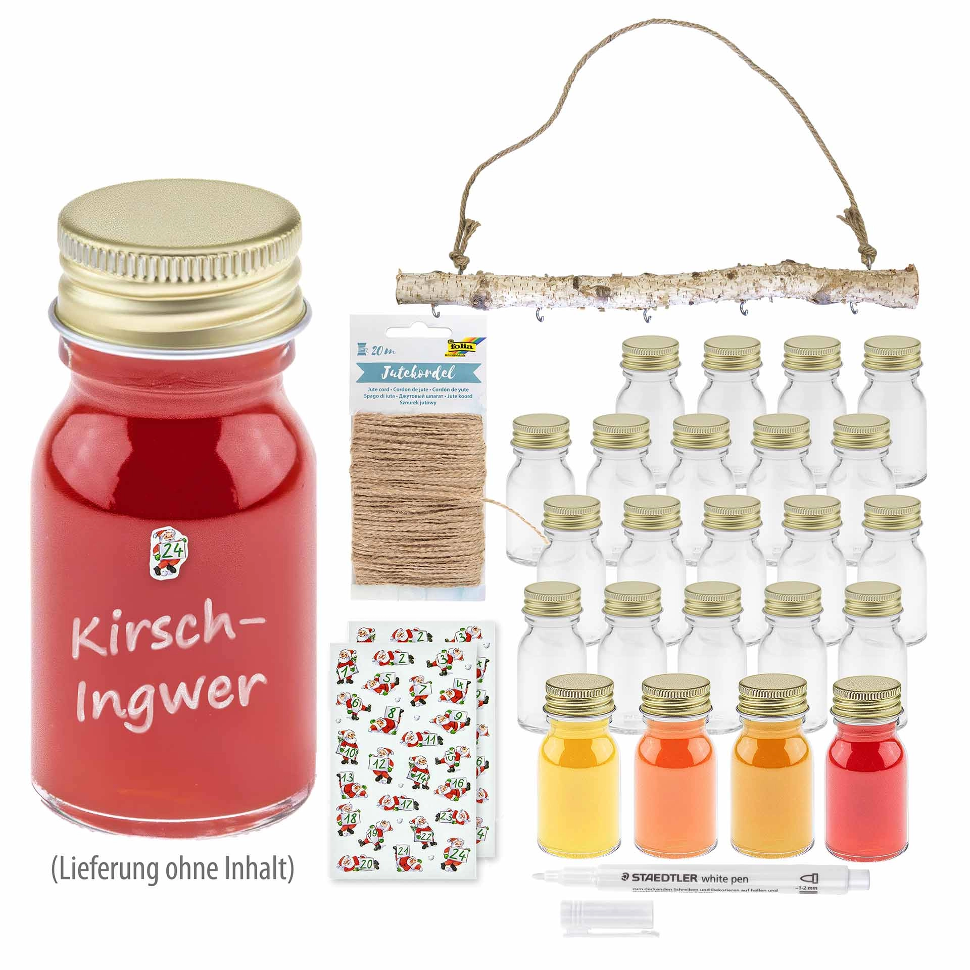 Adventskalender-Set 'Vital-Shots'