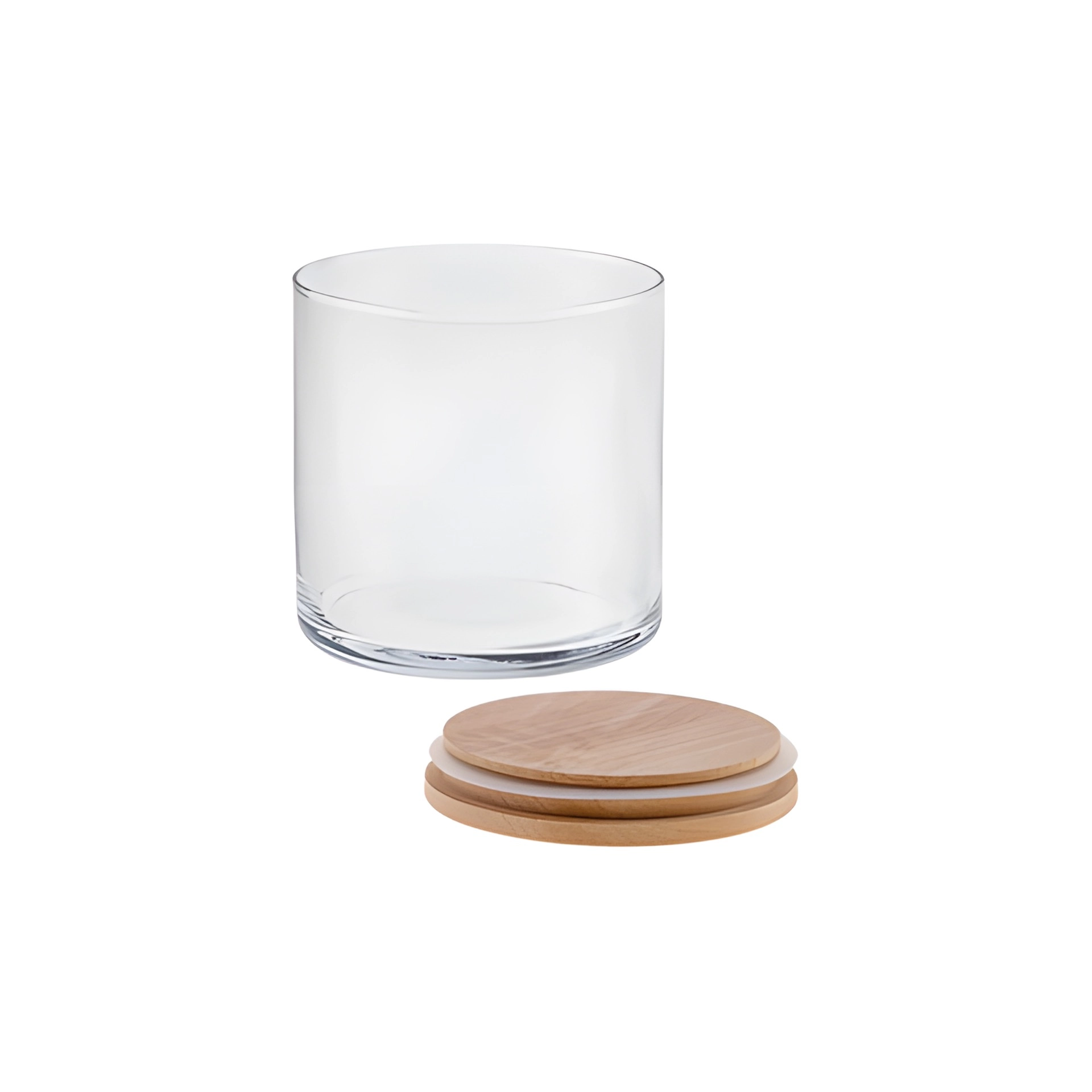 Vorratsglas 'Inga'  530 ml mit Holzdeckel