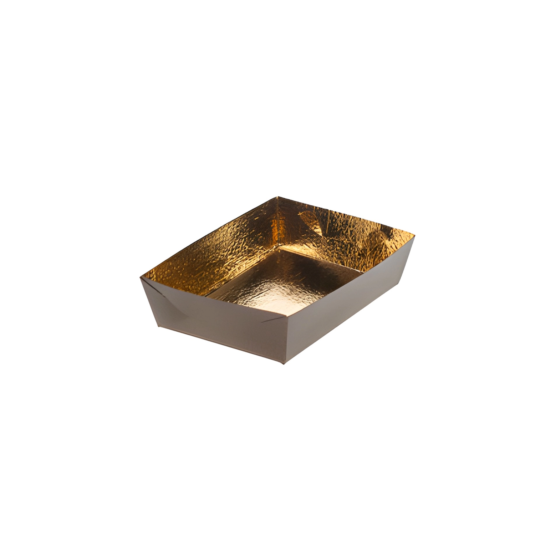 Schale 130 x 90 x 35 mm gold/marone
