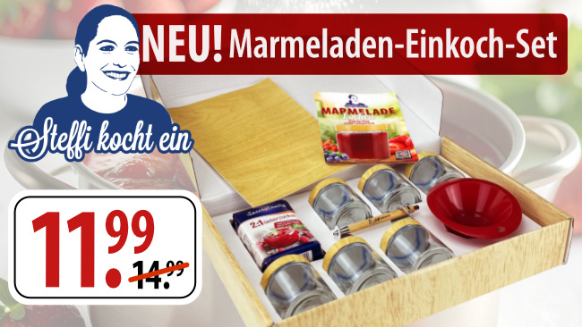 Steffis Mamreladen-Einkoch-Set